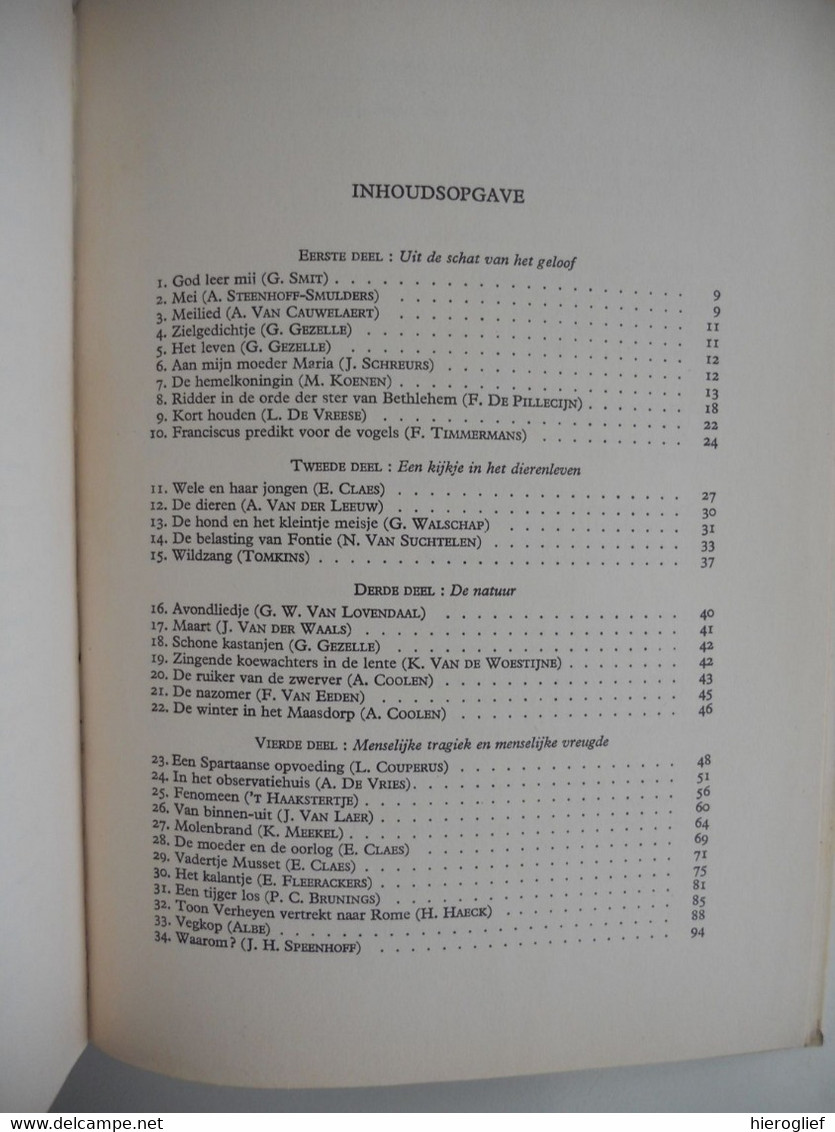 ZUID en NOORD 2 bloemlezing zuid- en noordnederlandse schrijvers - schoolboek middelbaar onderwijs - nostalgie!!