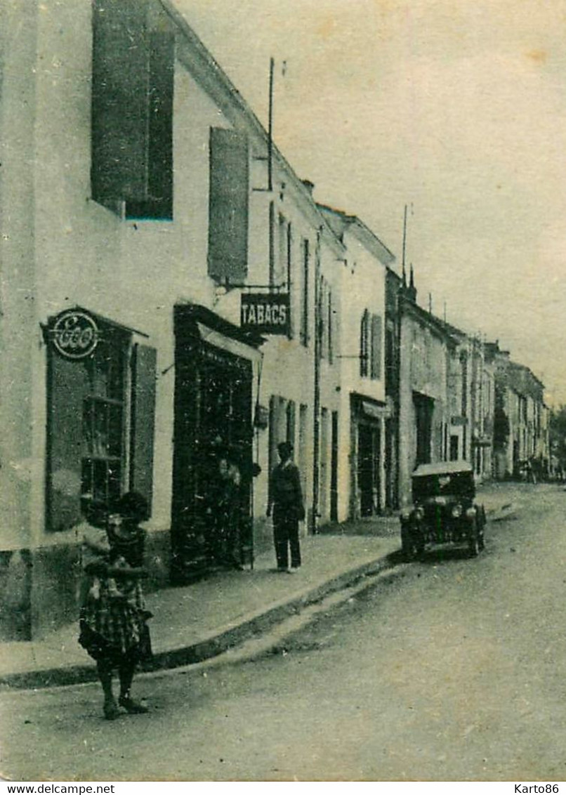 Mareuil Sur Lay Dissais * Débit De Tabac Tabacs TABAC , La Route De Luçon - Mareuil Sur Lay Dissais