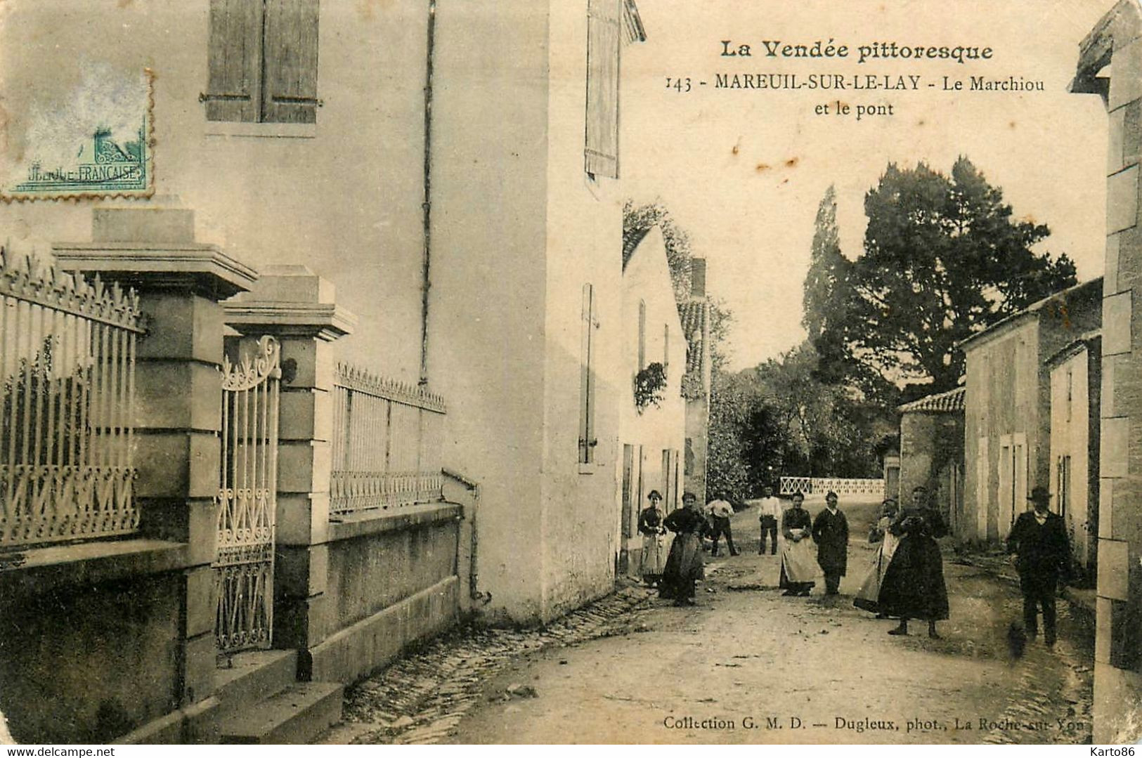 Mareuil Sur Lay Dissais * Le Marchiou Et Le Pont * Quartier Village - Mareuil Sur Lay Dissais