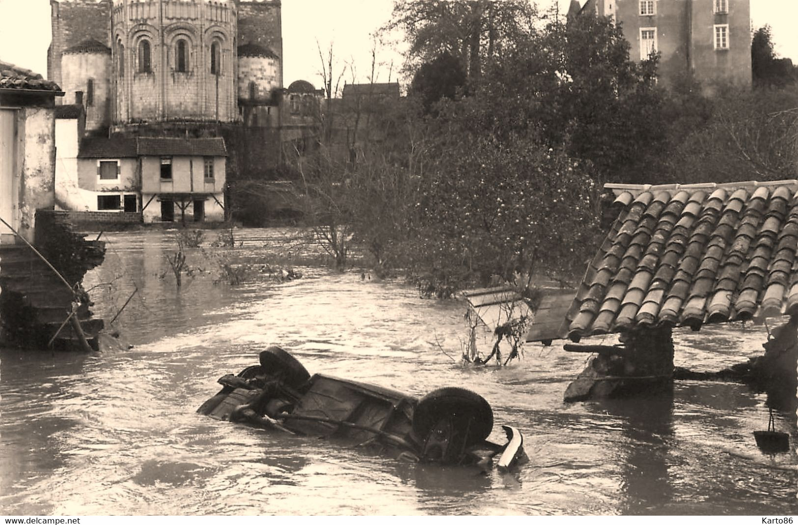 Mareuil Sur Lay Dissais * 21 Cartes Photos * Inondations * Rues Hélicoptère Commerces * Photographe Clerjeau Luçon - Mareuil Sur Lay Dissais