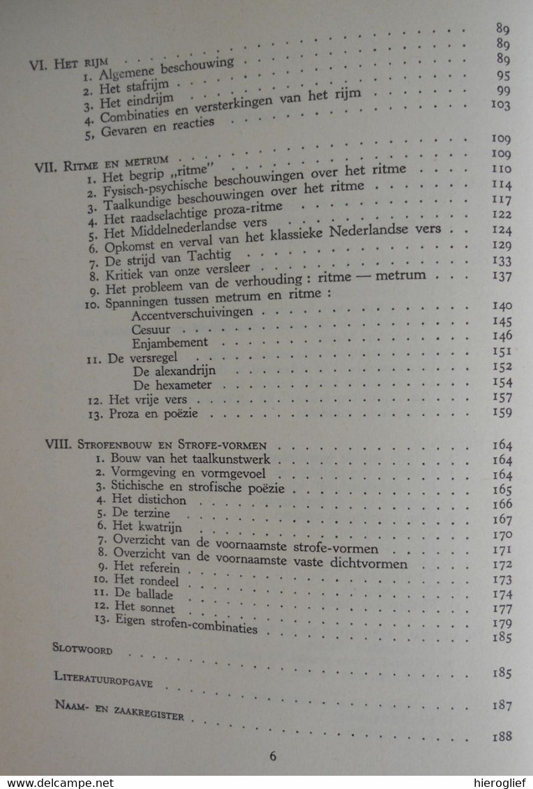 NEDERLANDSE POËTICA  Door Achilles Mussche 1965  ° & + Gent Poëzie Taal Letterkunde Rijm Ritme Metrum - Poetry