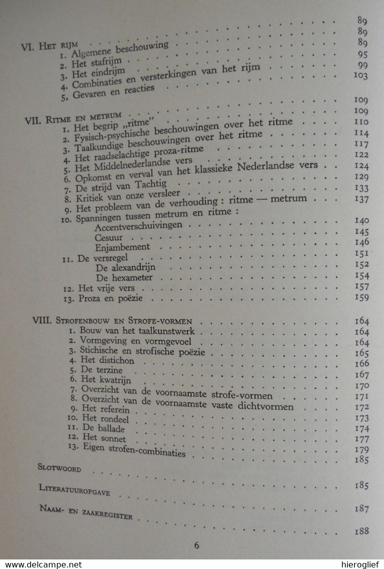 NEDERLANDSE POËTICA  Door Achilles Mussche 1965  ° & + Gent Poëzie Taal Letterkunde Rijm Ritme Metrum - Poésie