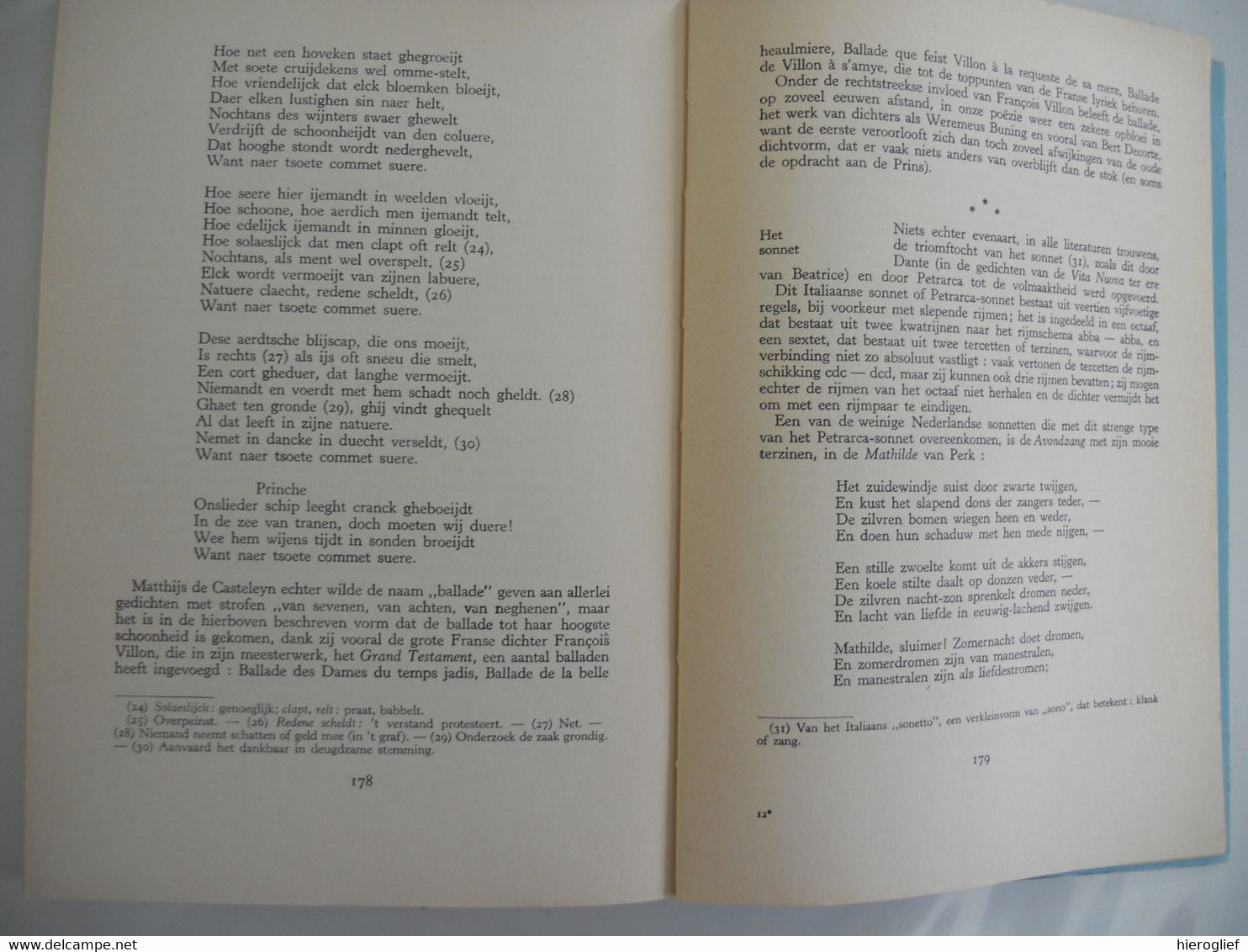 NEDERLANDSE POËTICA  door Achilles Mussche 1965  ° & + Gent poëzie taal letterkunde rijm ritme metrum