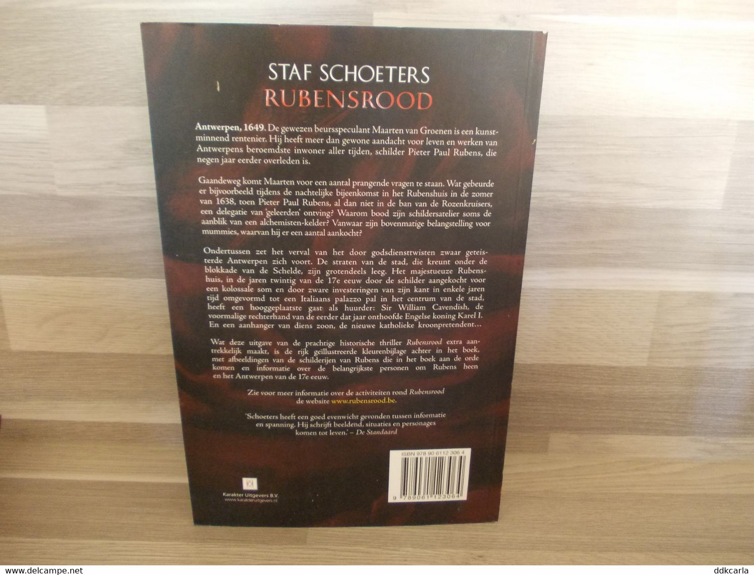 Boek - Historische Thriller - Rubensrood - Door Staf Schoeters - Was Rubens Een Alchemist ? - Juniors