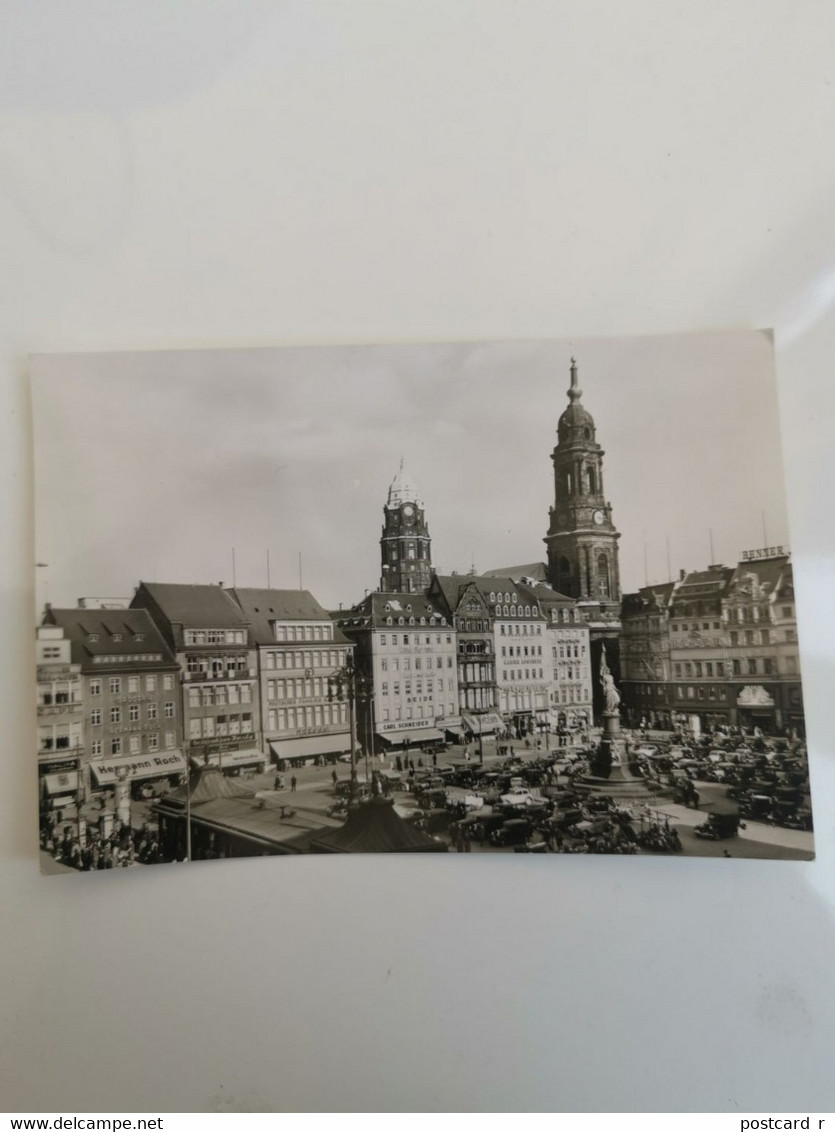 The Altmark With The Monument Commemoarting Victory In 1870/71 And The Kreuzkirche C9 - Dresden