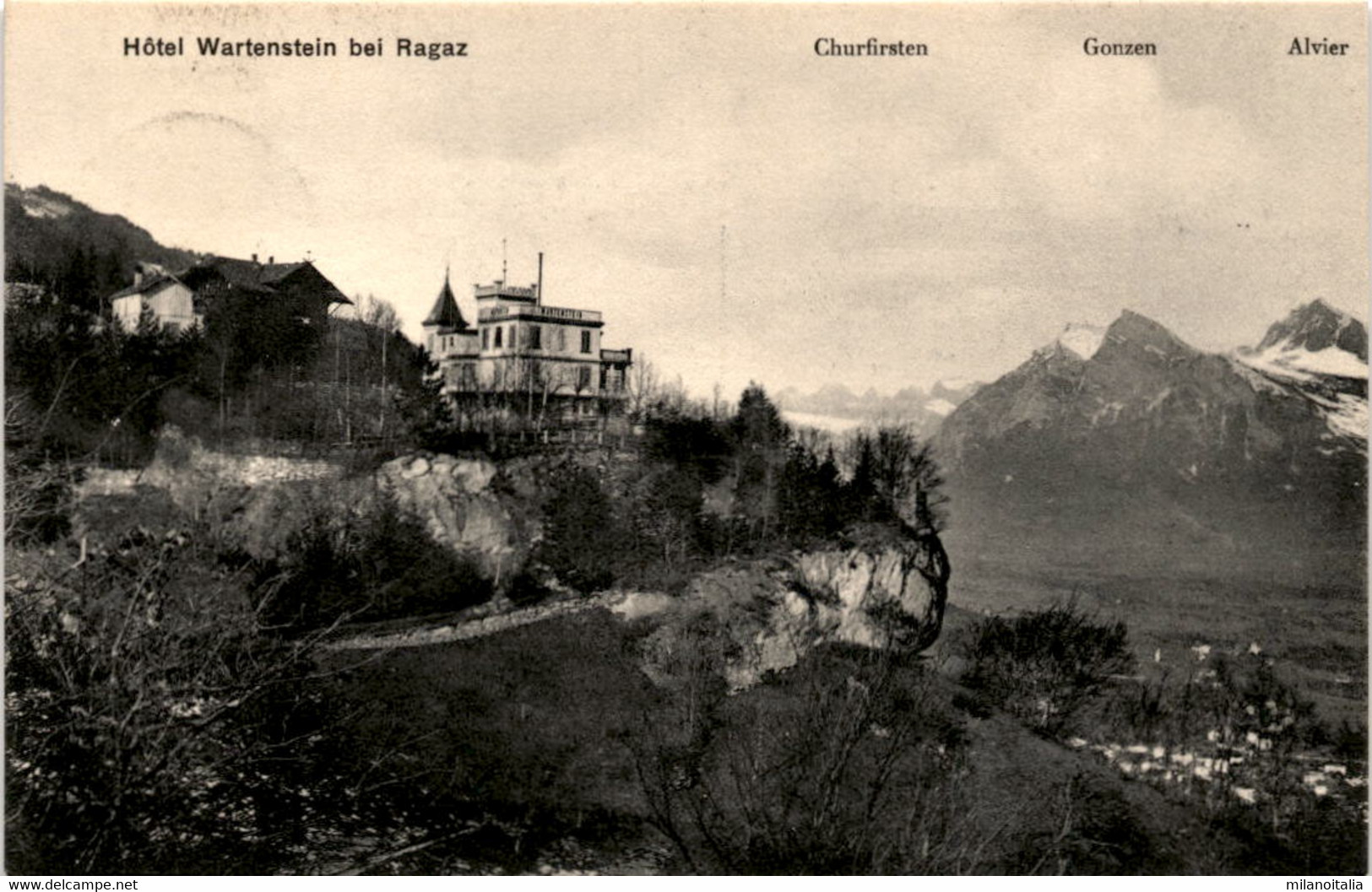Hotel Wartenstein Bei Ragaz * 6. 8. 1918 - Stein