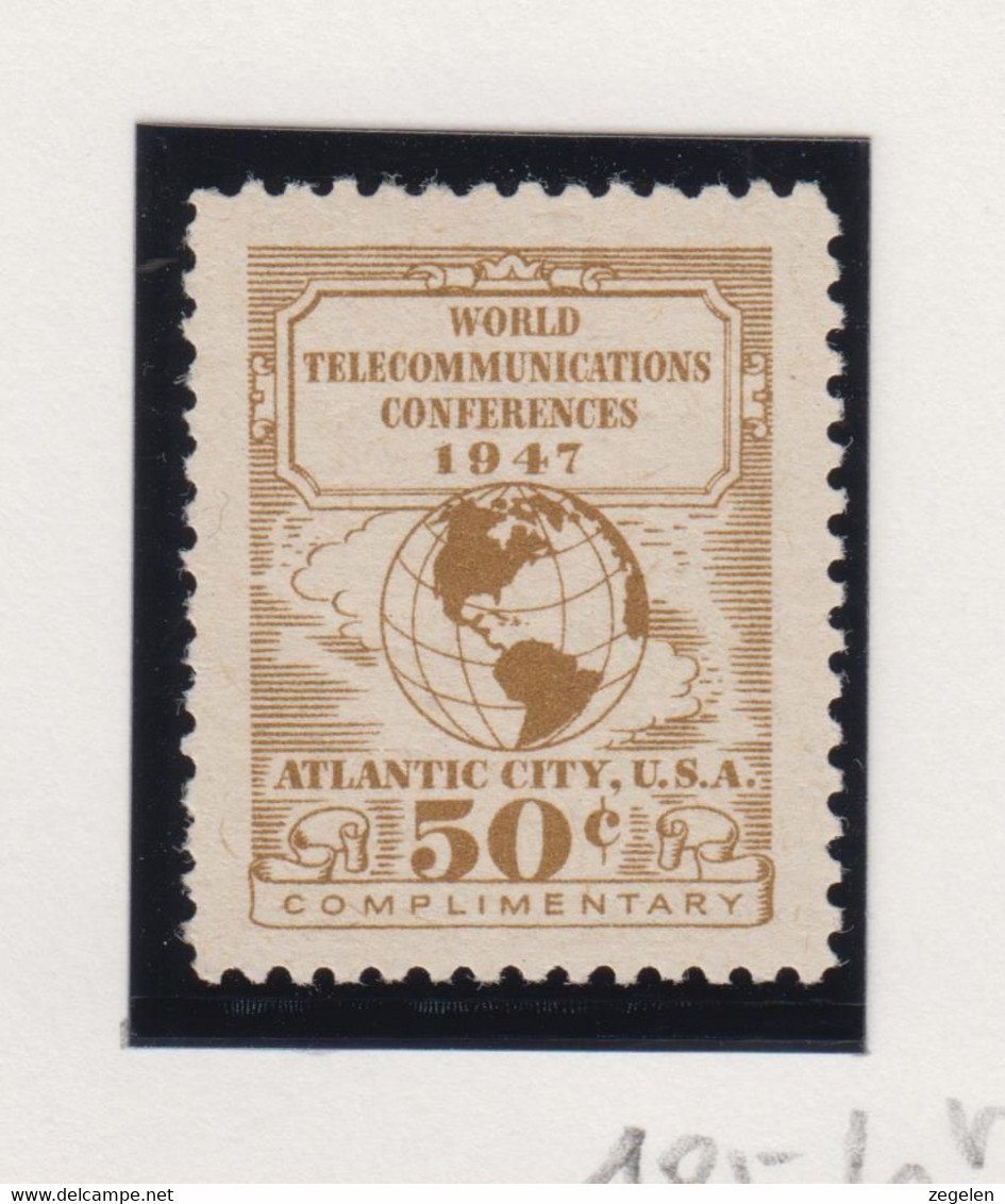 Verenigde Staten Scott-cat. Telegraph Stamps: US Telegraph-Cable-Radio Carriers 17T3 - Telegrafo