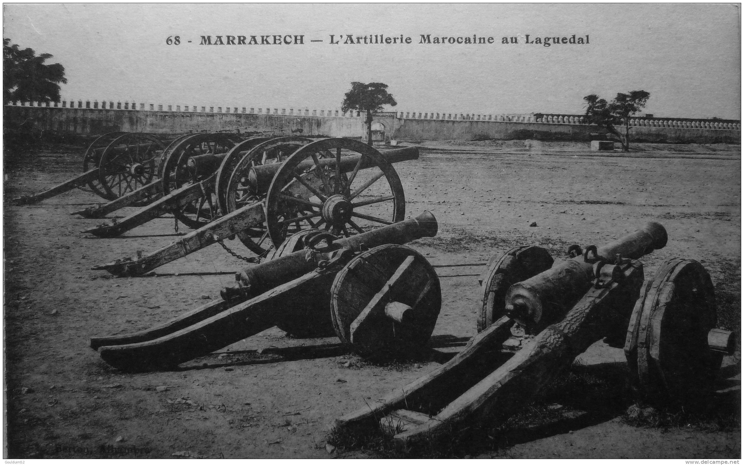 L'artillerie Marocaine Au Laguedal - Marrakech