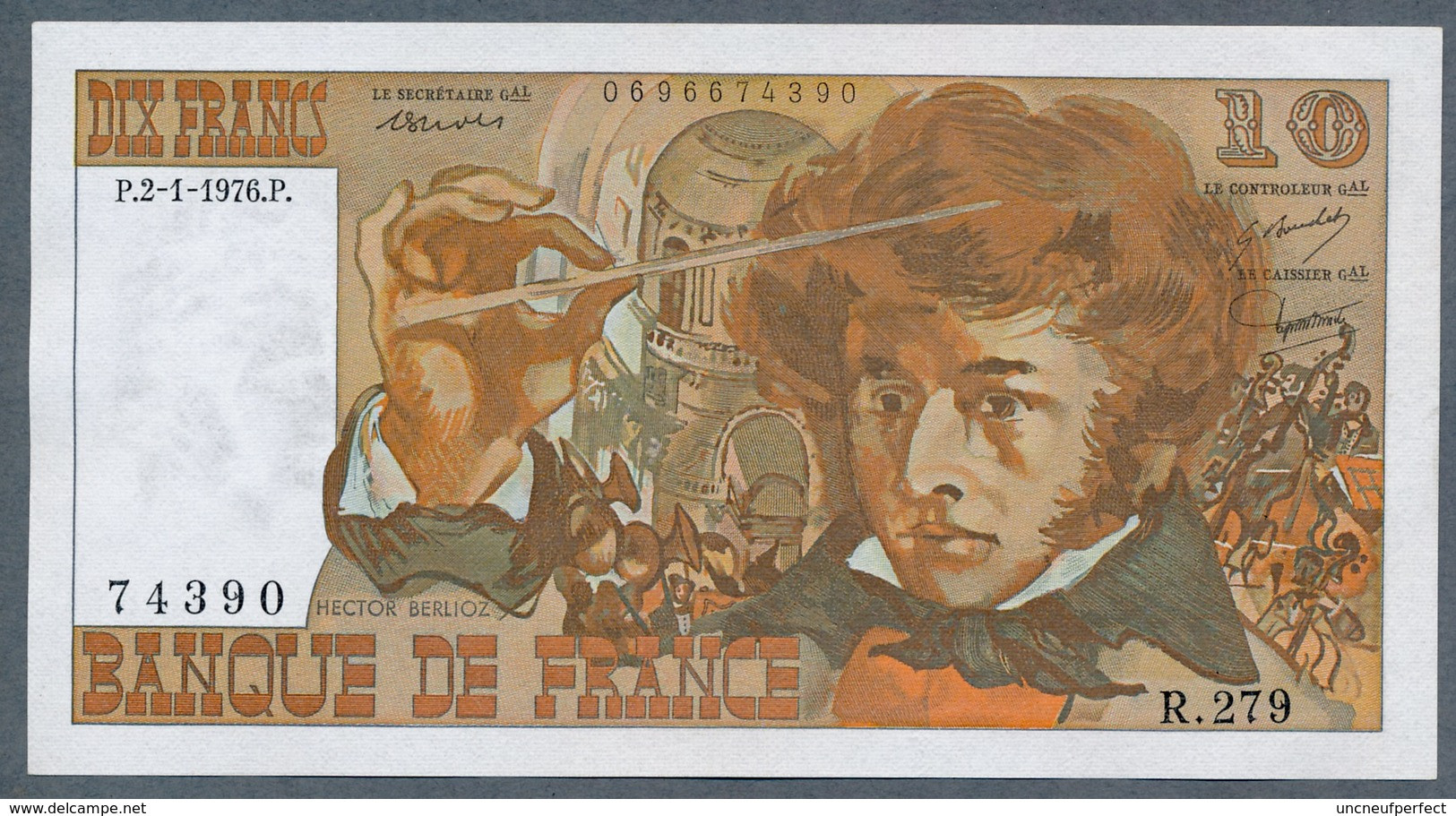 10 Francs Berlioz 2/1/1976 FAYETTE F63 (16) NEUF - 10 F 1972-1978 ''Berlioz''