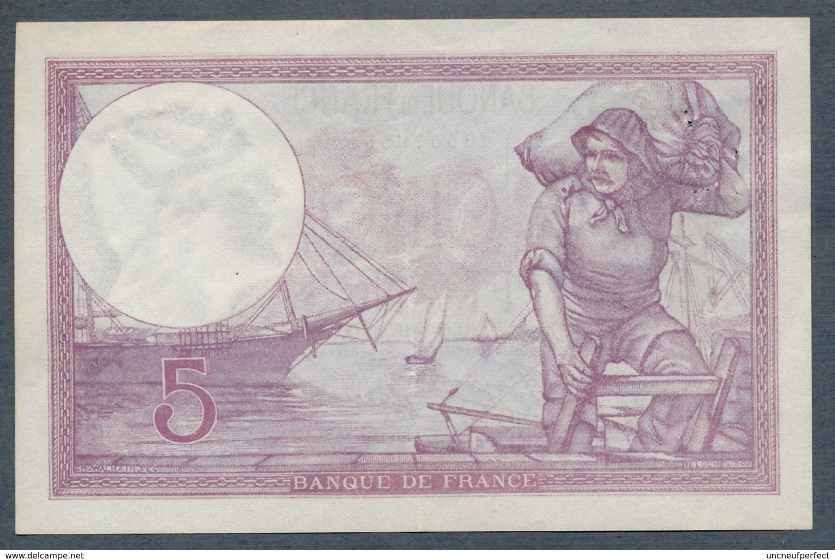 5 Francs 6.4.1933 SUP/SPL            Fay 03-17 - 5 F 1917-1940 ''Violet''