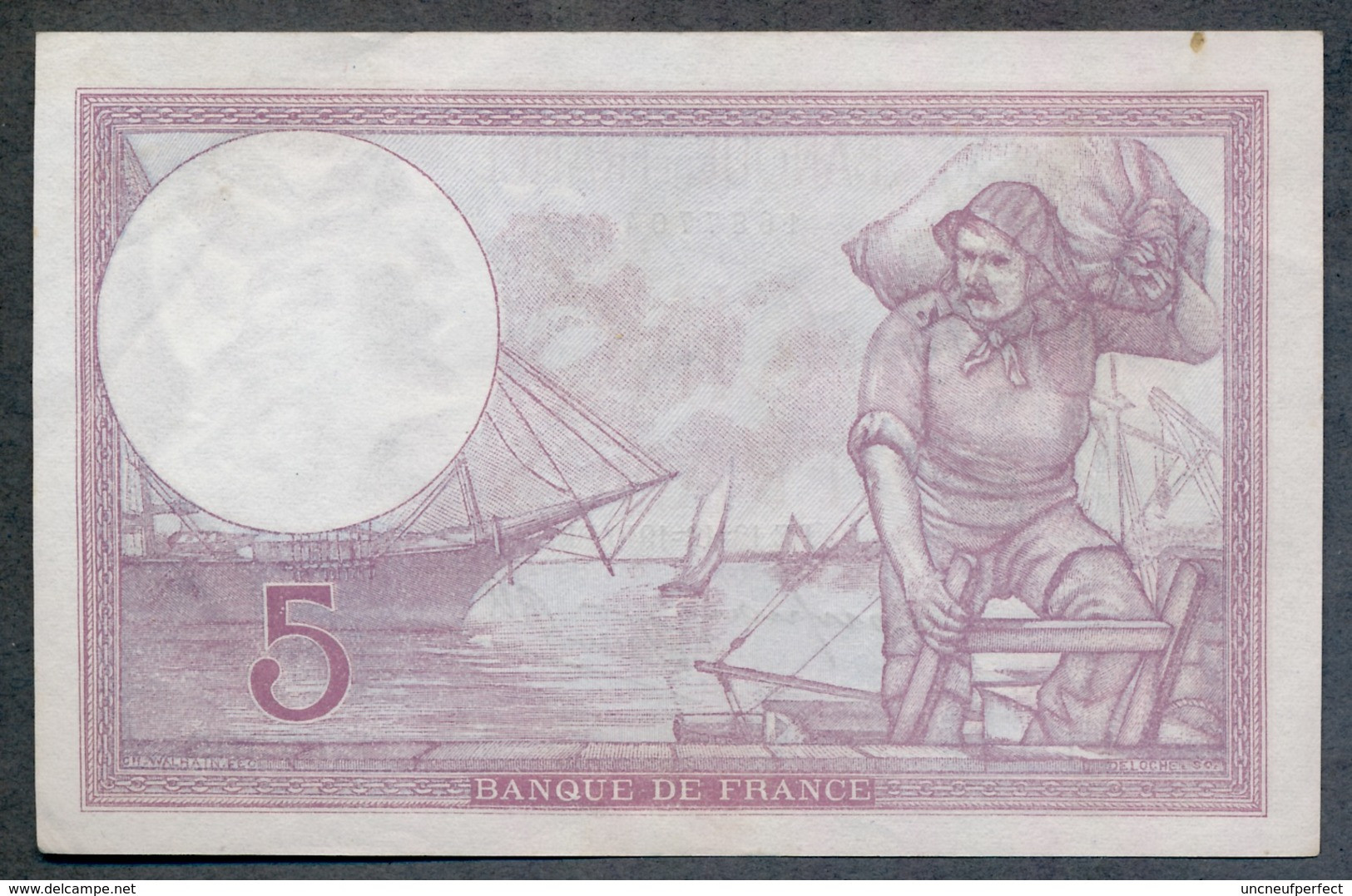 5 Francs 12.12.1940 SUP+   Fay04-17 - 5 F 1917-1940 ''Violet''