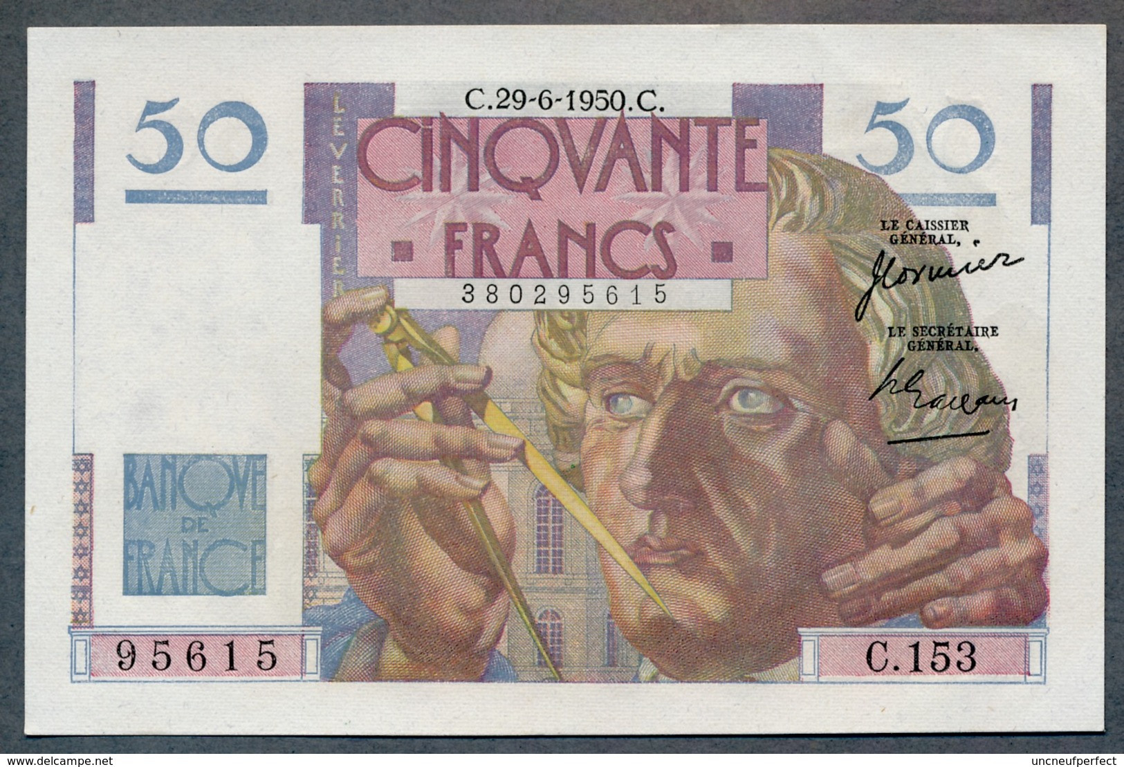 France 50 Francs Le Verrier  29/06/1950 SPL+ - 50 F 1946-1951 ''Le Verrier''