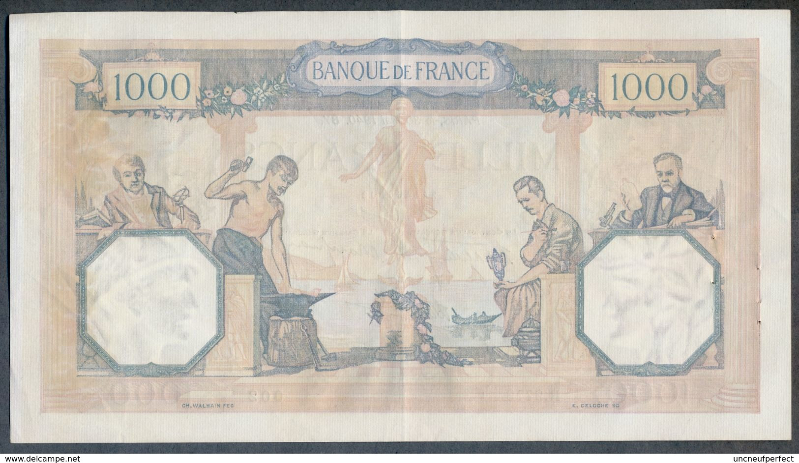 1000 Francs 30/05/1940 SUP+ !!! - 1 000 F 1927-1940 ''Cérès Et Mercure''