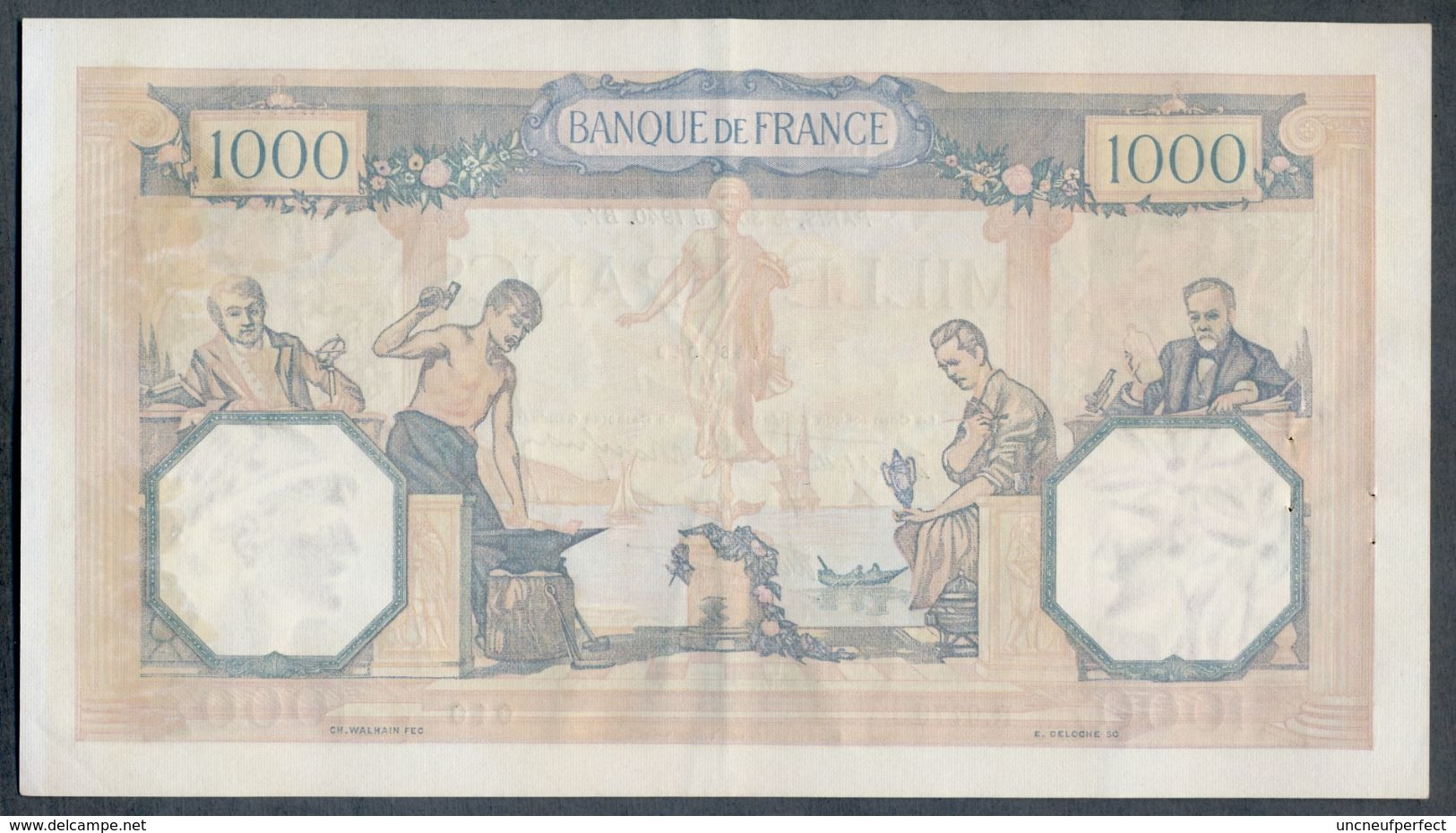 1000 Francs 30/05/1940 SUP+ !!! - 1 000 F 1927-1940 ''Cérès Et Mercure''