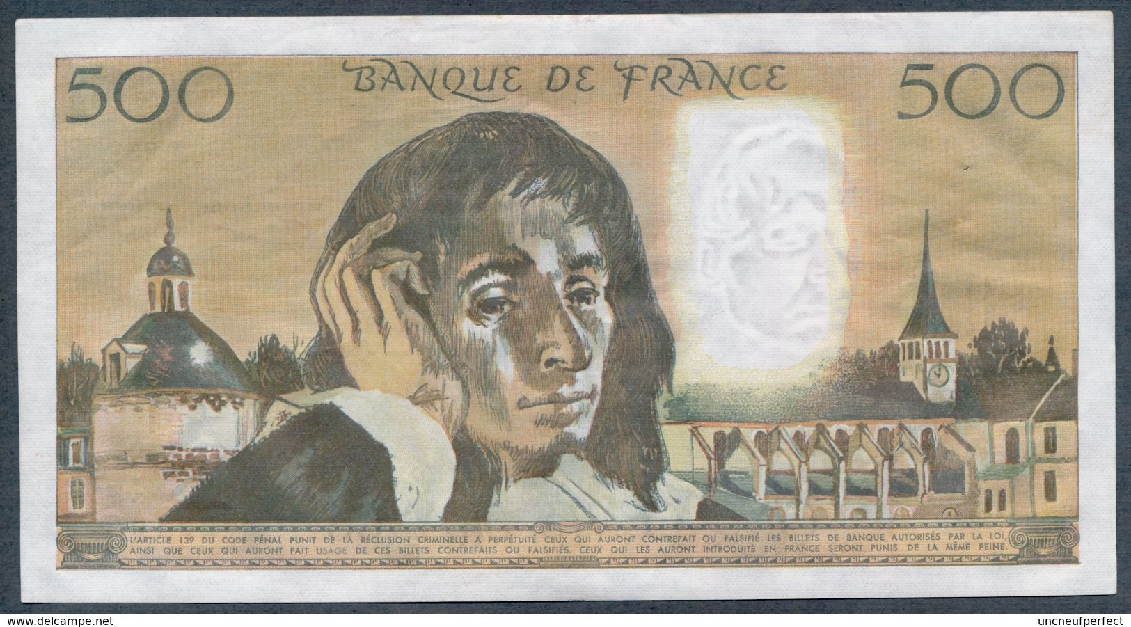 500 Francs  06/02/1986 SPL- - 500 F 1968-1993 ''Pascal''