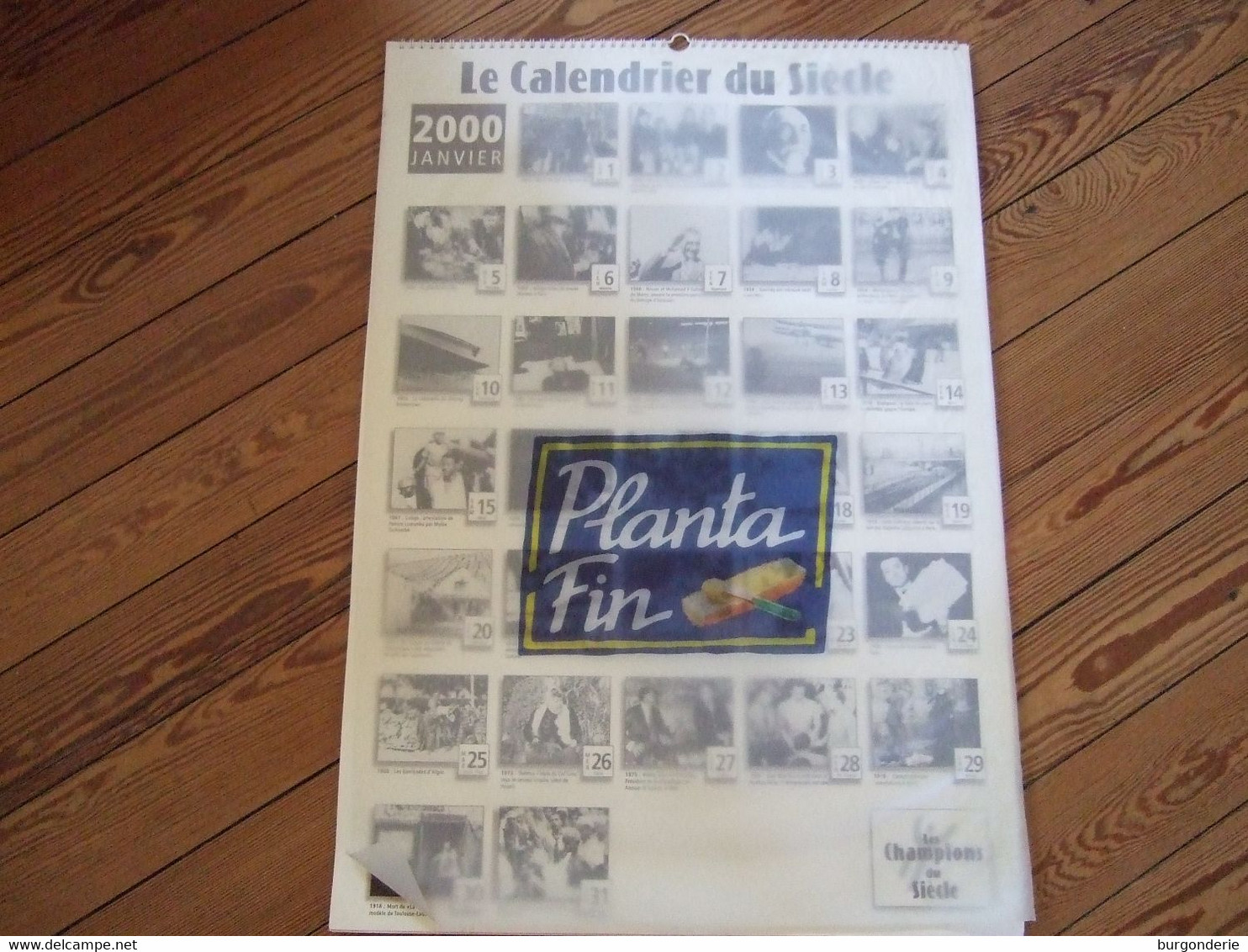 SUPERBE CALENDRIER GEANT/ CALENDRIER DU SIECLE / 365 PHOTOS / 2000 - Big : 1991-00