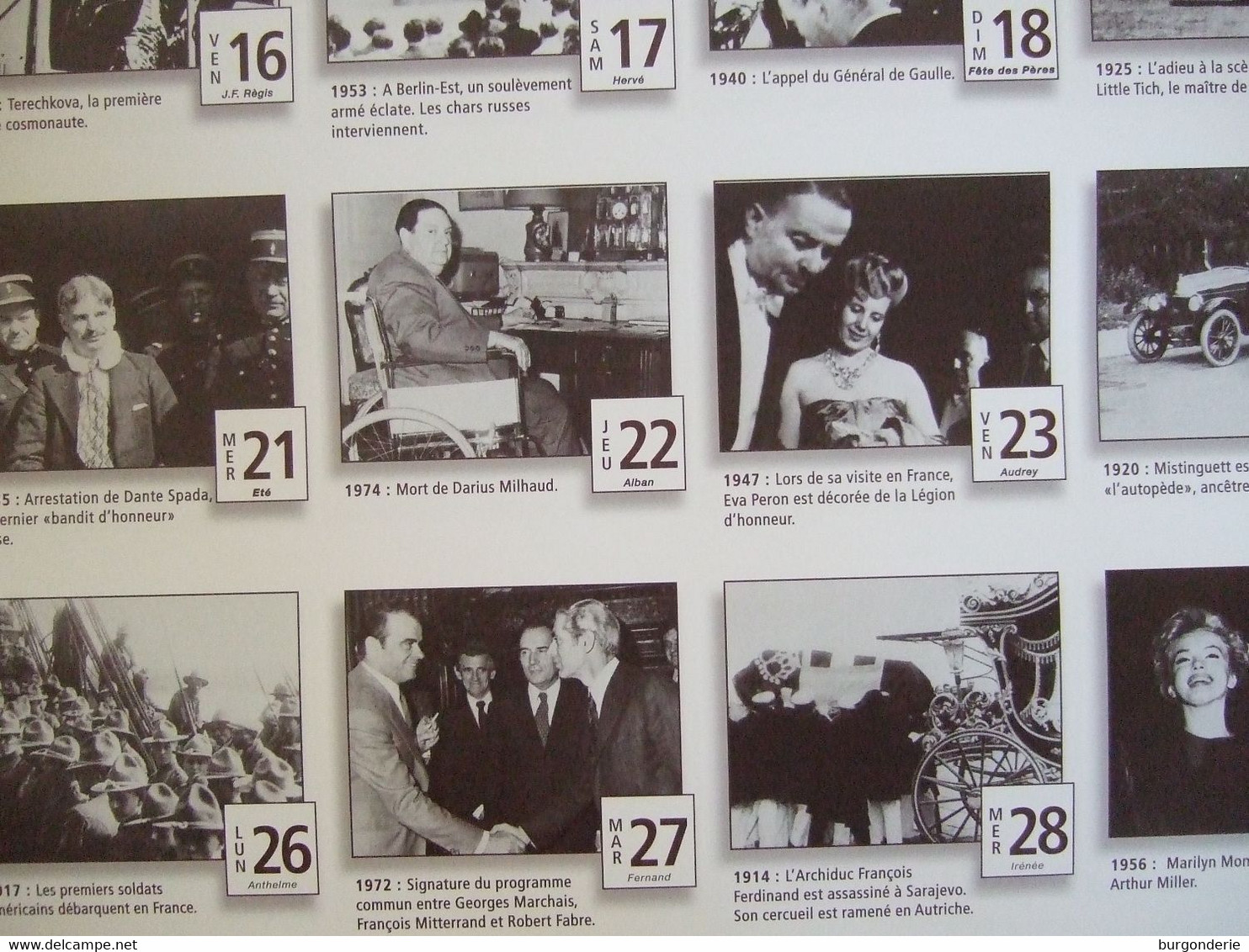 SUPERBE CALENDRIER GEANT/ CALENDRIER DU SIECLE / 365 PHOTOS / 2000 - Big : 1991-00