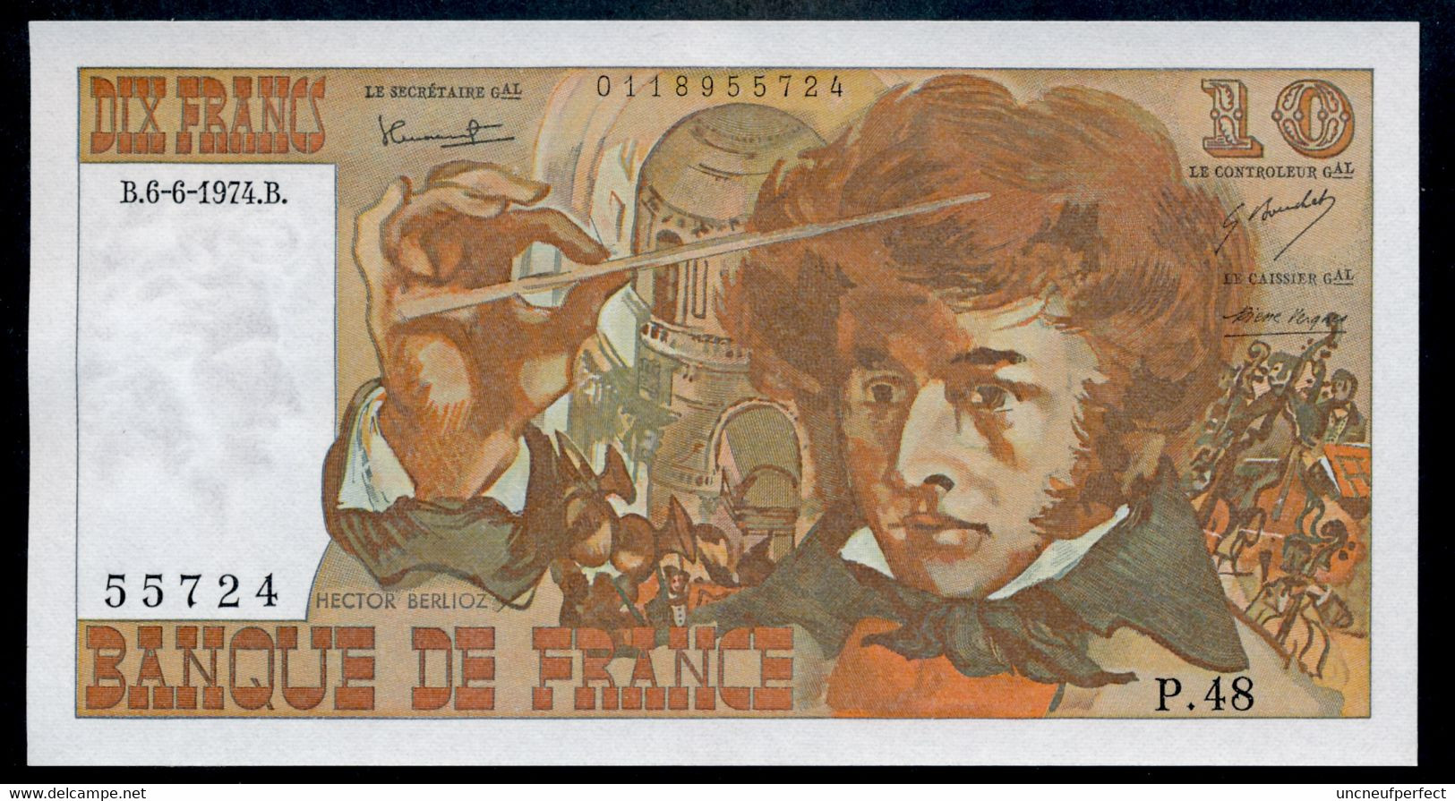 10 Francs Berlioz 6-6-1974 FAYETTE F63 (05) NEUF - 10 F 1972-1978 ''Berlioz''