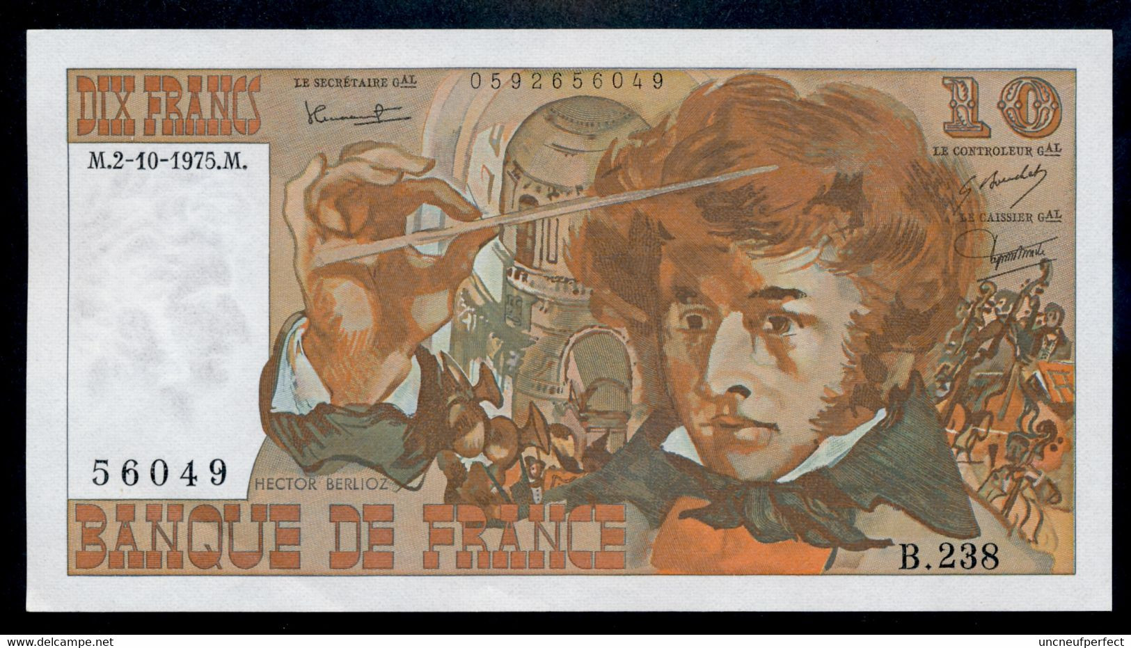 10 Francs Berlioz 2-10-1975 FAYETTE F63 (13) NEUF- - 10 F 1972-1978 ''Berlioz''