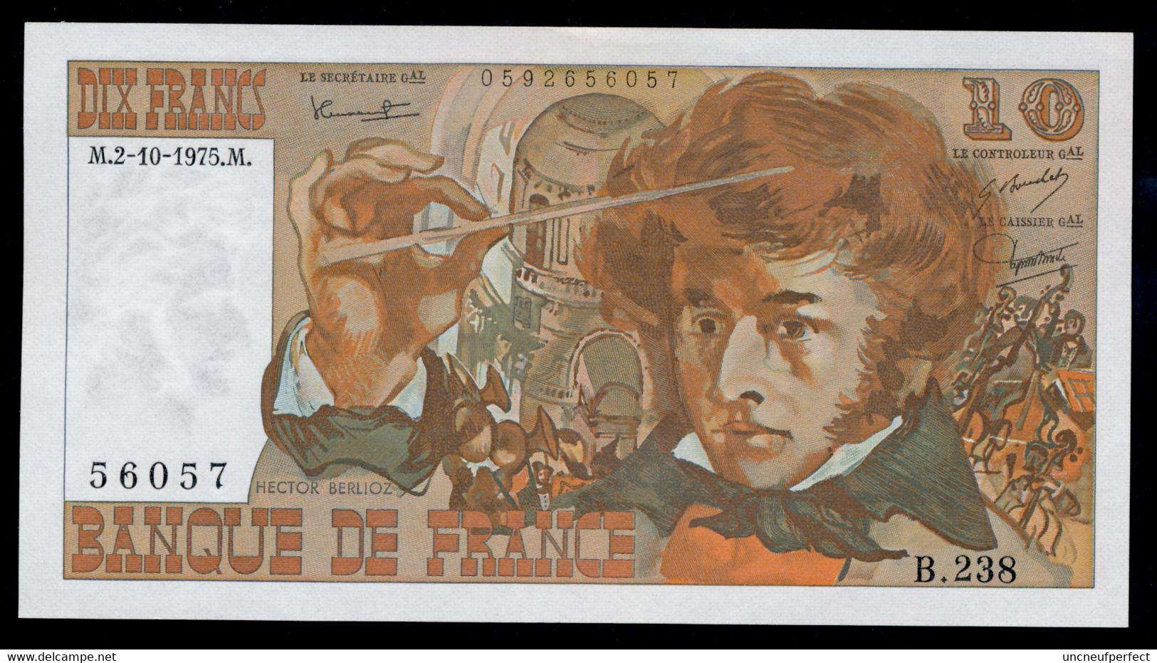 10 Francs Berlioz 2-10-1975 FAYETTE F63 (13) NEUF- - 10 F 1972-1978 ''Berlioz''