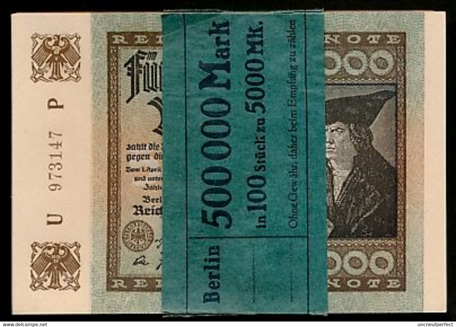 P81b Ro80c DEU-91d. 5000 Mark 1923 UNC NEUF - 5.000 Mark