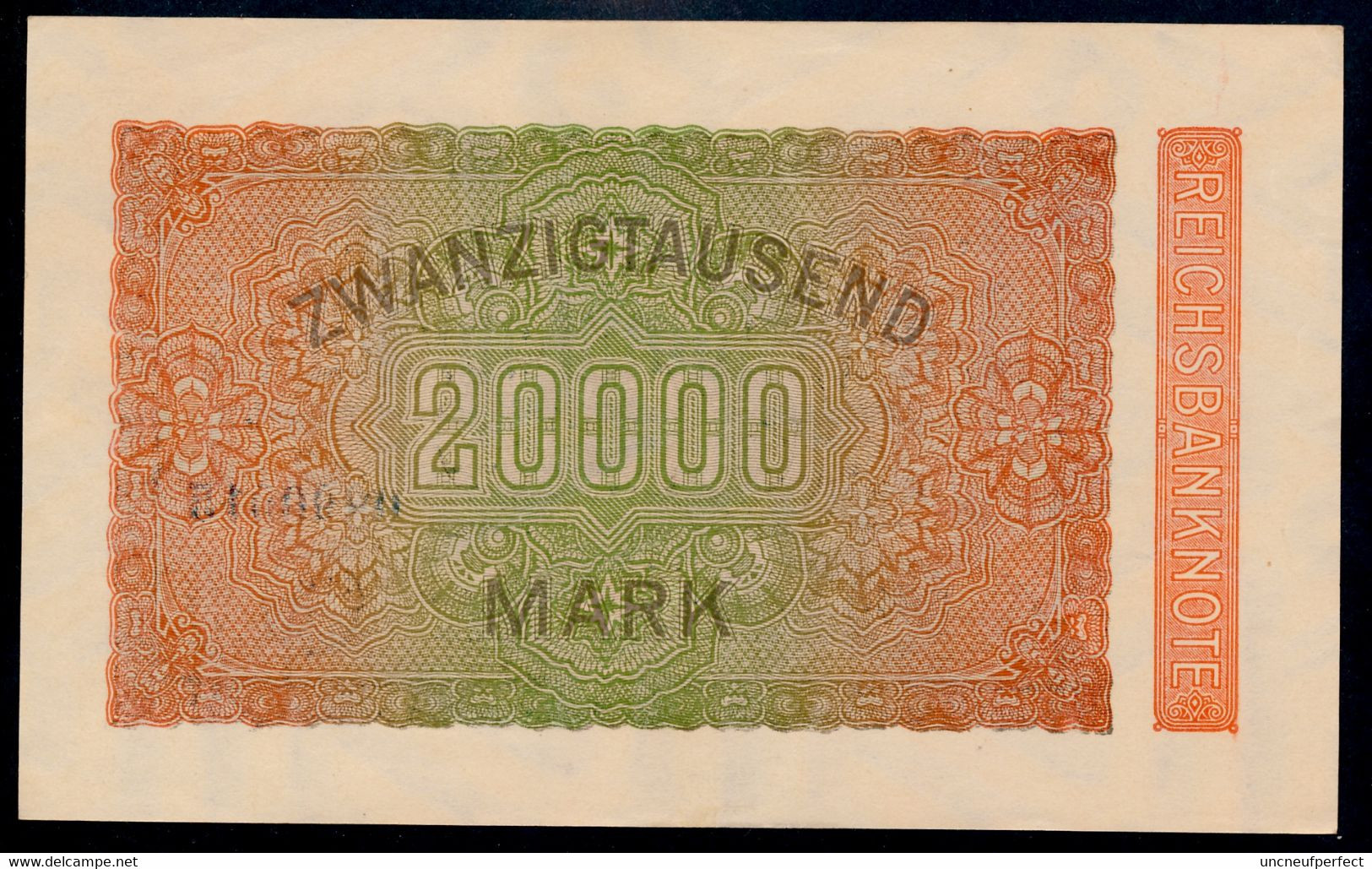 Pick 85b  Ro84f   DEU-95j   20000 Mark 1923 UNC NEUF! - 20.000 Mark