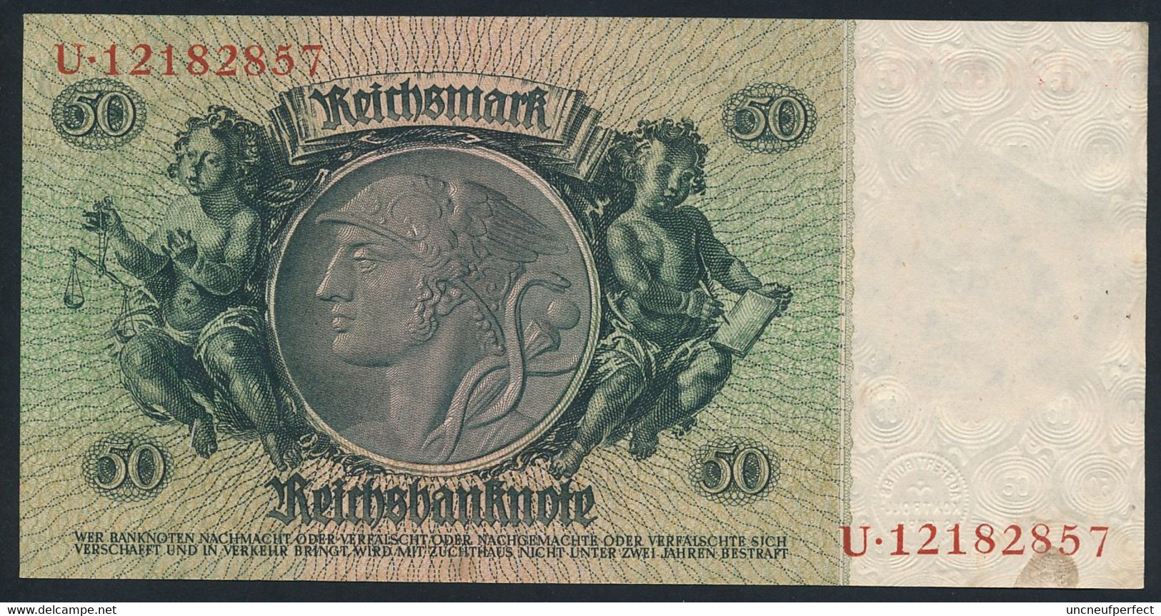 Pick 182a Ro 175b DEU-210b  50 Reichsmark 1933 AUNC Prs NEUF - 50 Reichsmark