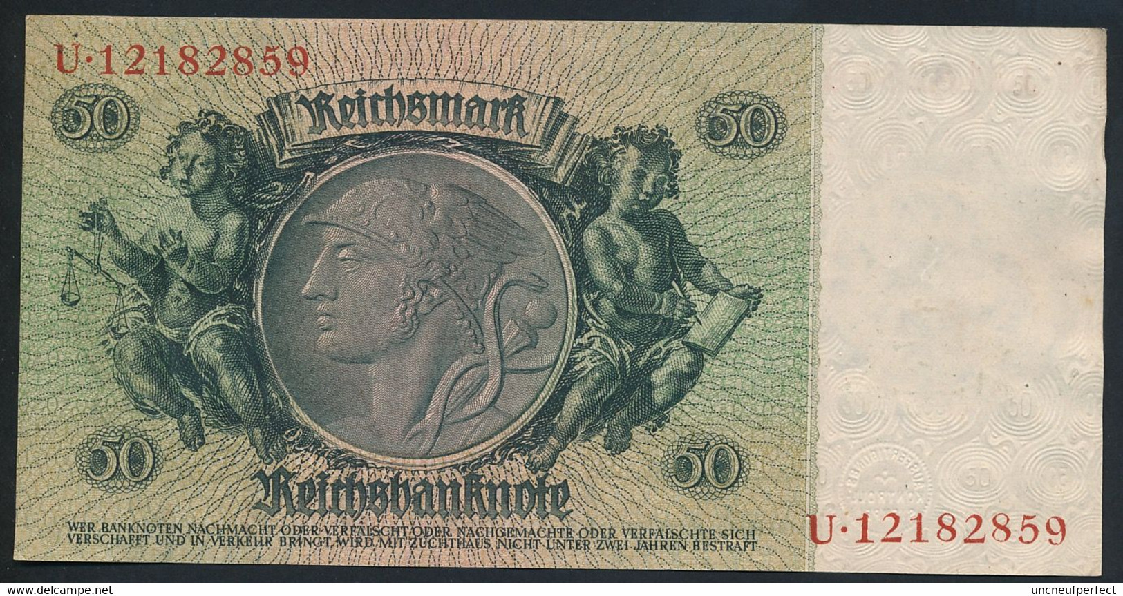 Pick 182a Ro 175b DEU-210b  50 Reichsmark 1933 AUNC PrsNEUF - 50 Reichsmark