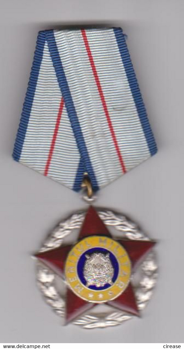 MEDALS MILITARY MERIT ROMANIA - Autres & Non Classés