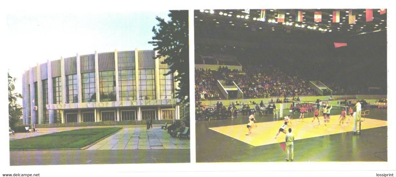Russia:Leningrad, The Yubileiny Sports Palace:The Women's World Volleyball Championship, 1980 - Voleibol