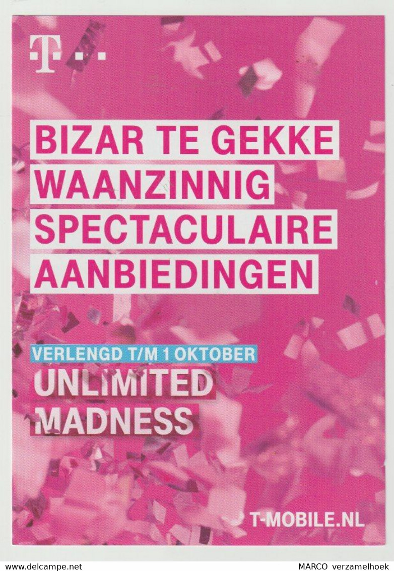 Brochure-leaflet T-mobile Telephone-telefoon Nederland (NL) - Telefonía