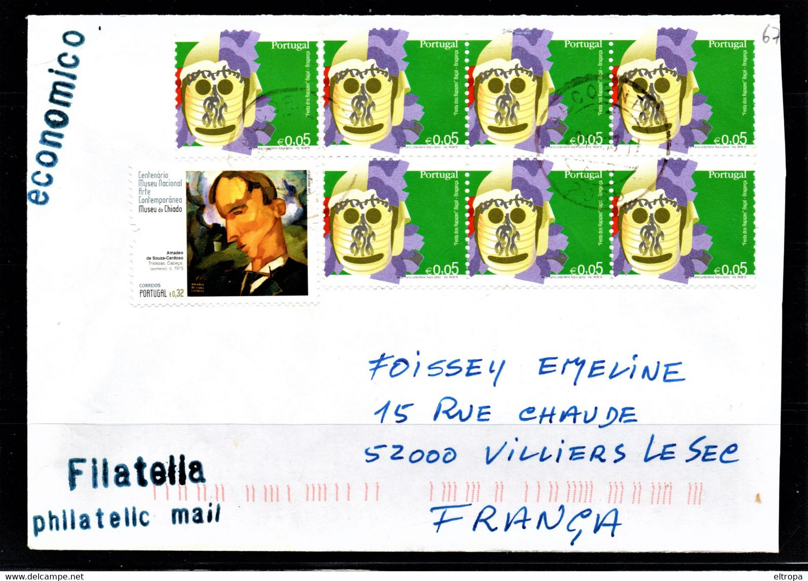 PORTUGAL 2011 Airmail To France - Briefe U. Dokumente