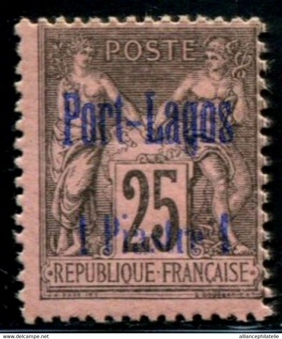 Lot N°A1835 Colonies Port-Lagos N°4 Neuf * Qualité TB - Ungebraucht