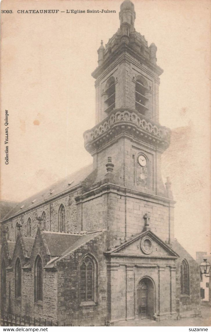 CHATEAUNEUF Du FAOU - L'église SAINT-JULIEN - KARTEN BOST - Châteauneuf-du-Faou