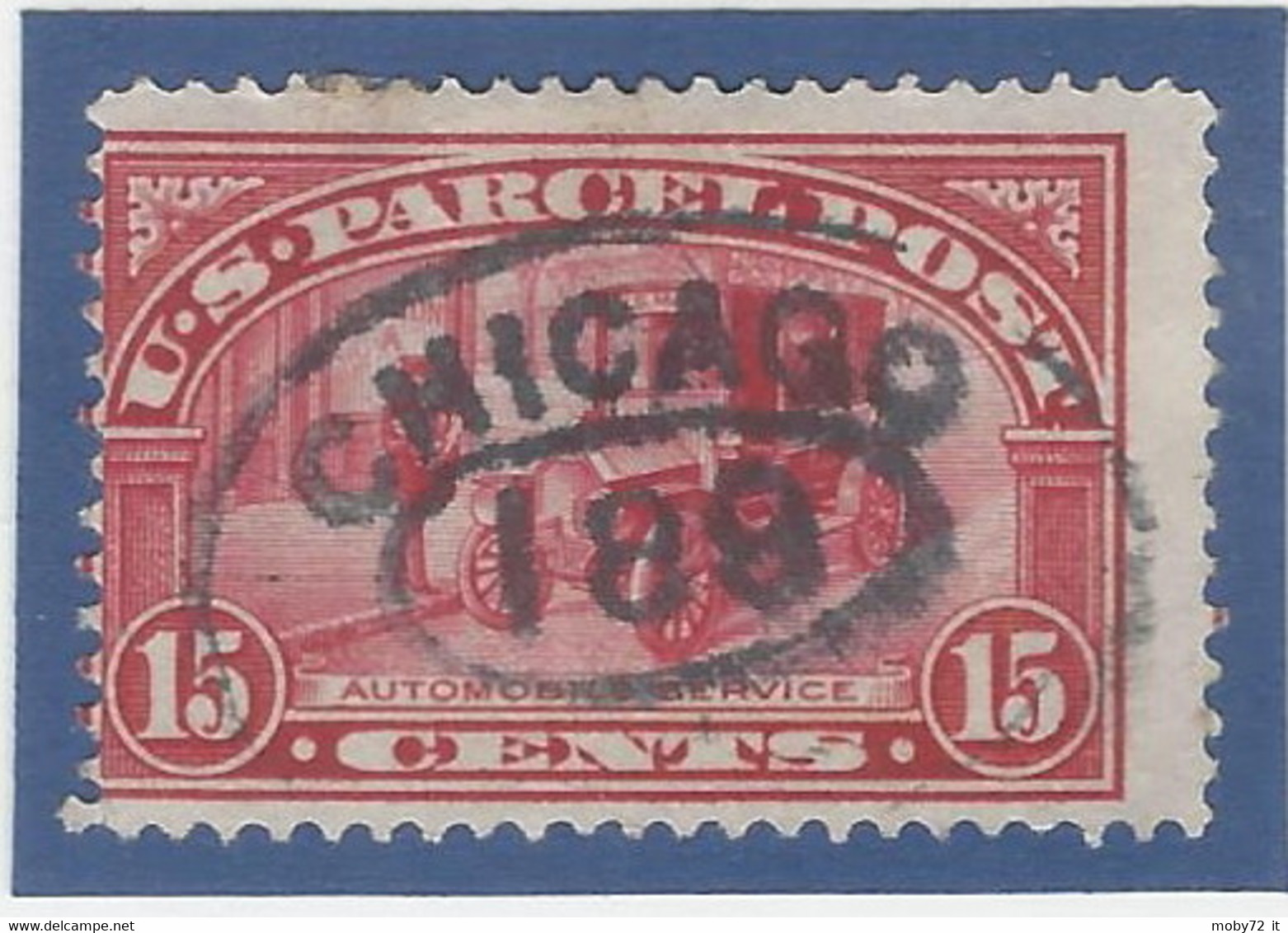 USA - 1912 - Usato/used - Parcel Post - Paketmarken - Mi N. 7 - Pacchi