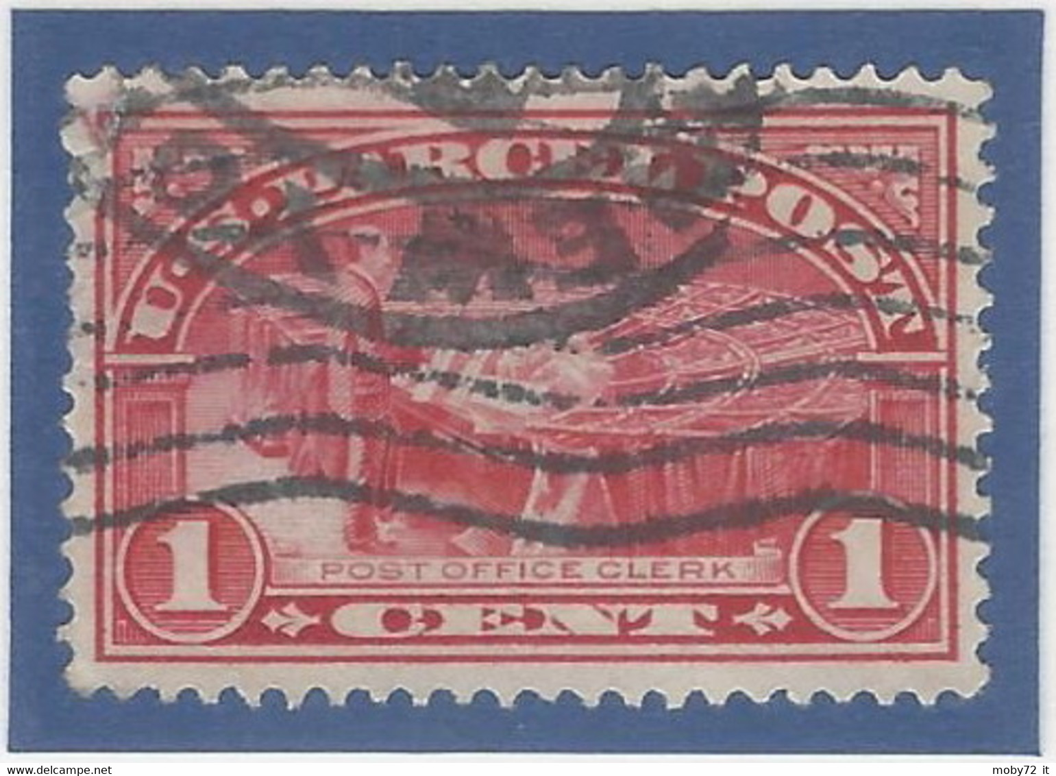 USA - 1912 - Usato/used - Parcel Post - Paketmarken - Mi N. 1 - Pacchi