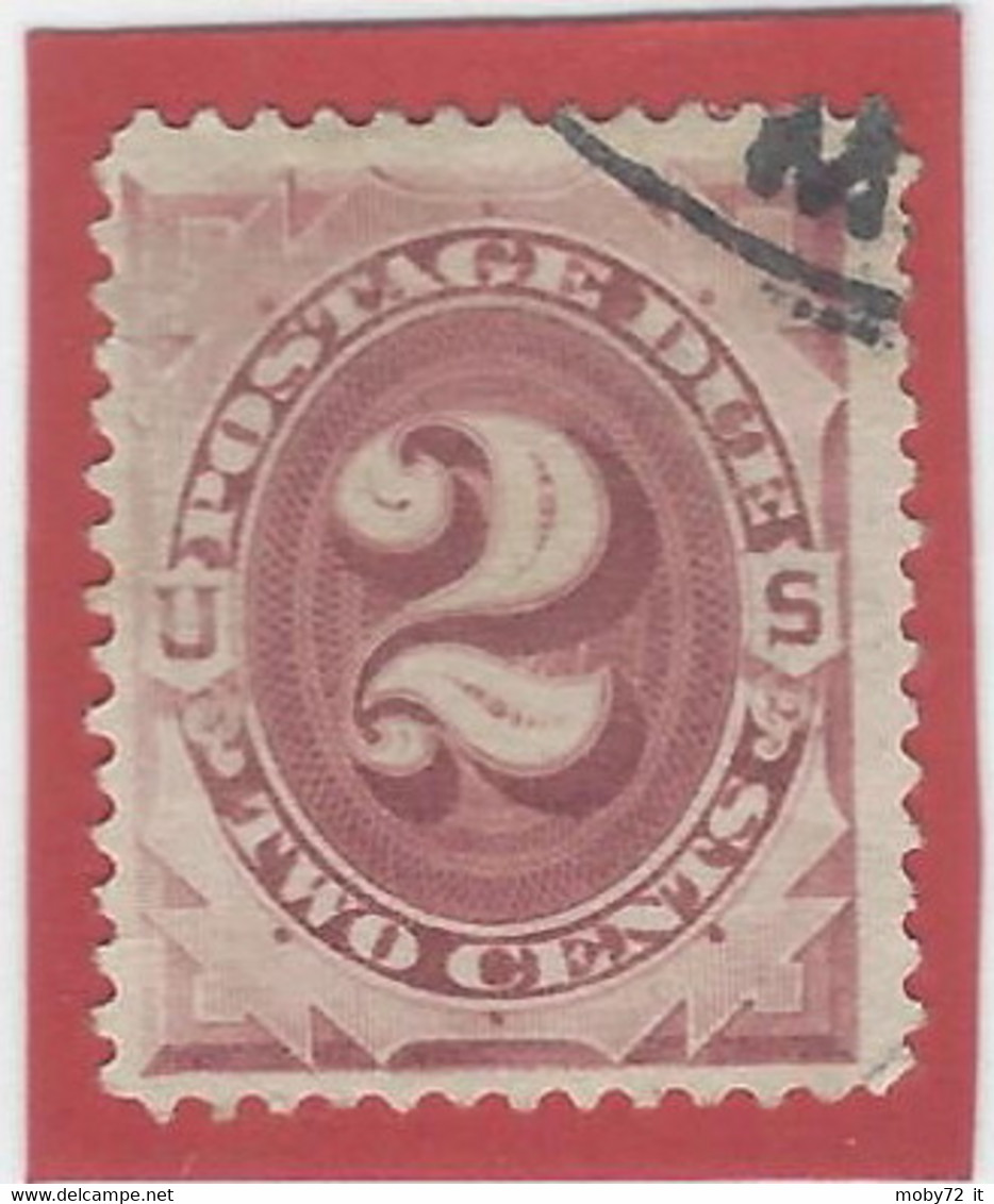 USA - 1879 - Usato/used - Portomarken - Mi N. 2 - Franqueo
