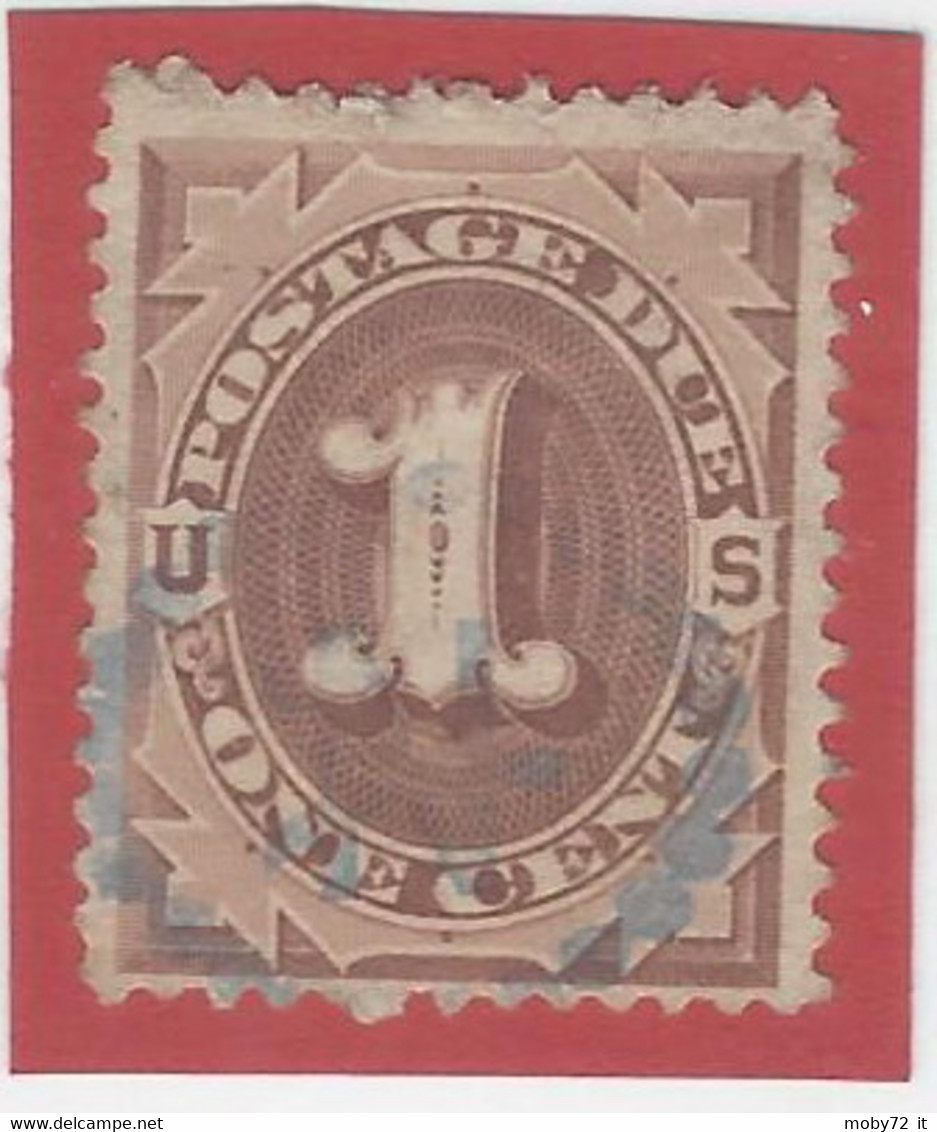 USA - 1879 - Usato/used - Portomarken - Mi N. 1 - Strafport