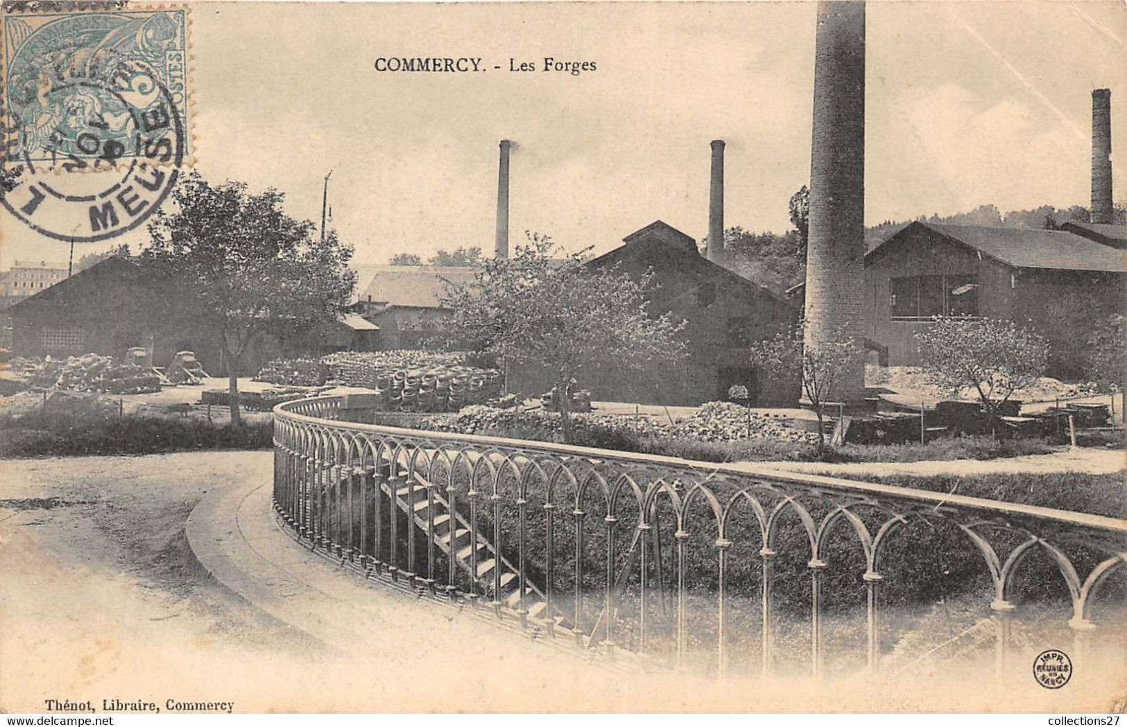 55-COMMERCY- LES FORGES - Commercy