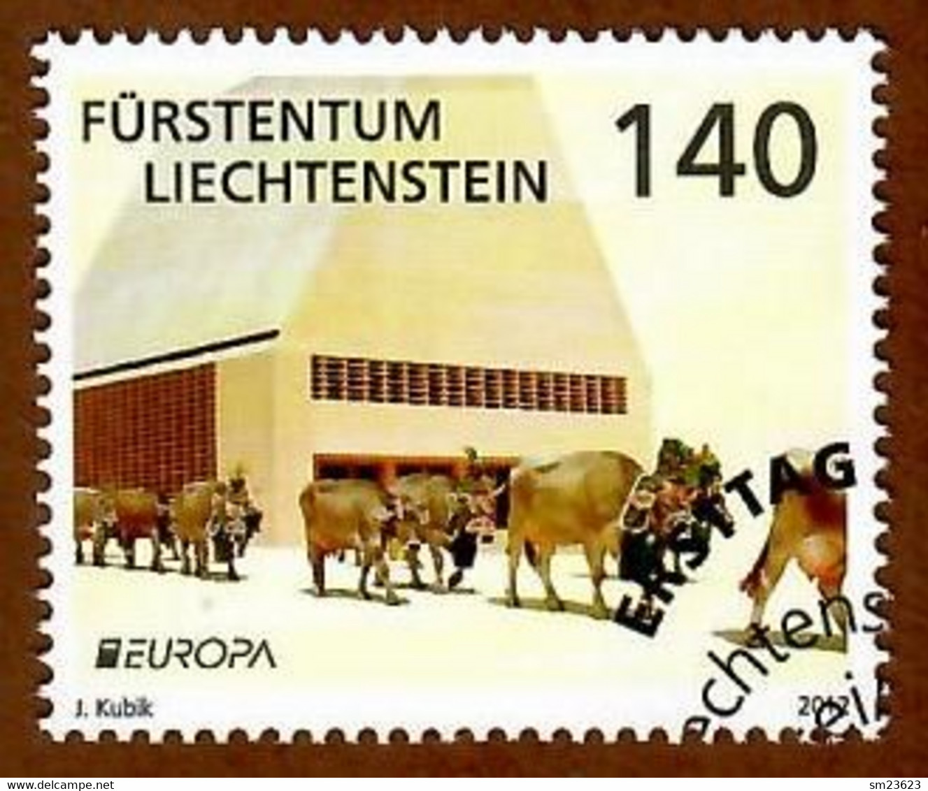 Liechtenstein  2012  Mi.Nr. 1624 , EUROPA CEPT  Besuche / Visite - Gestempelt / Fine Used / (o) - Gebruikt
