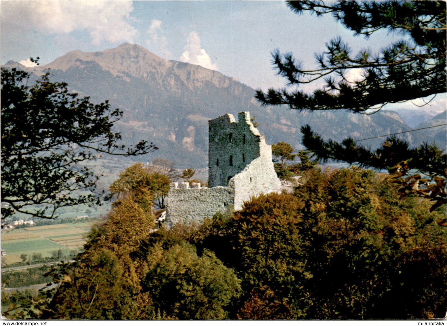 Ruine Wartenstein Mit Vilan (162) * 5. 6. 1978 - Stein