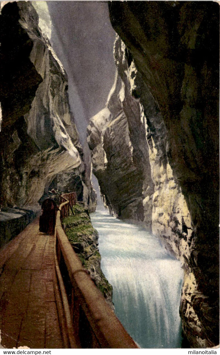 Ragaz-Pfäfers - Taminaschlucht - Ende (9459) * 18. 8. 1913 - Pfäfers