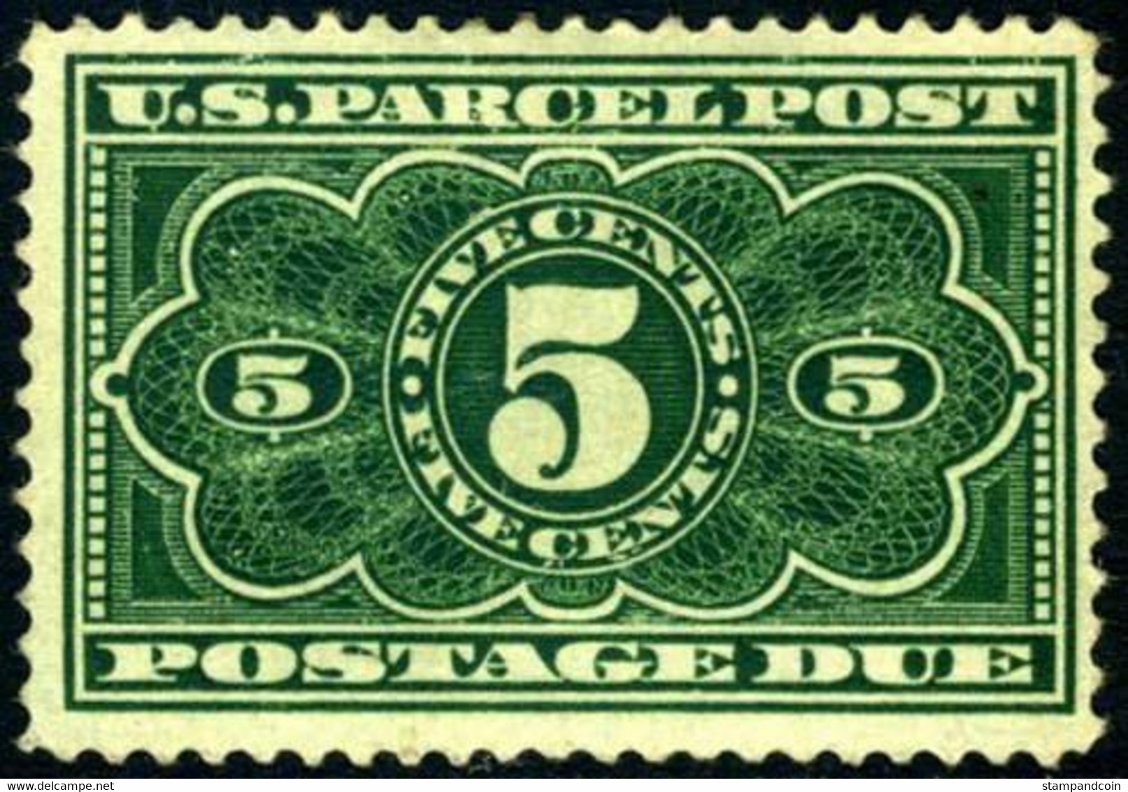 US JQ3  VF  Mint Hinged Parcel Post Postage Due From 1913 - Paketmarken