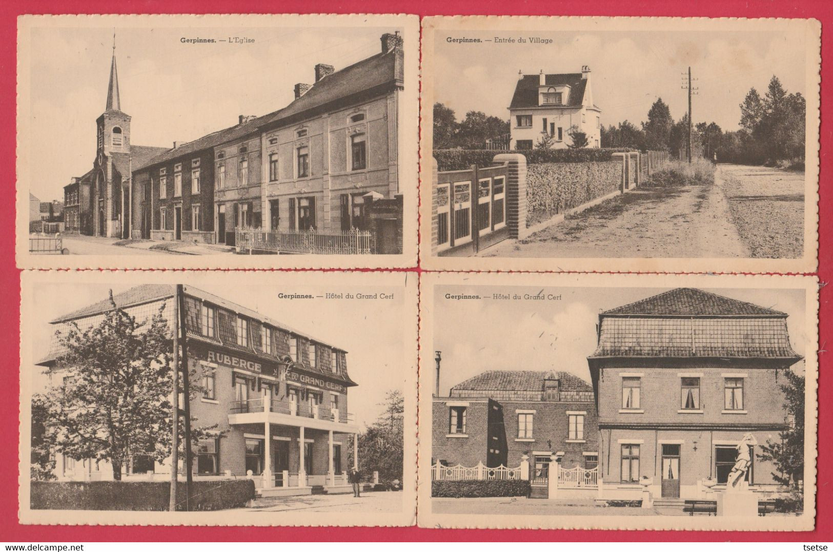 Gerpinnes - 4 Cartes Postales ( Voir Verso ) - Gerpinnes