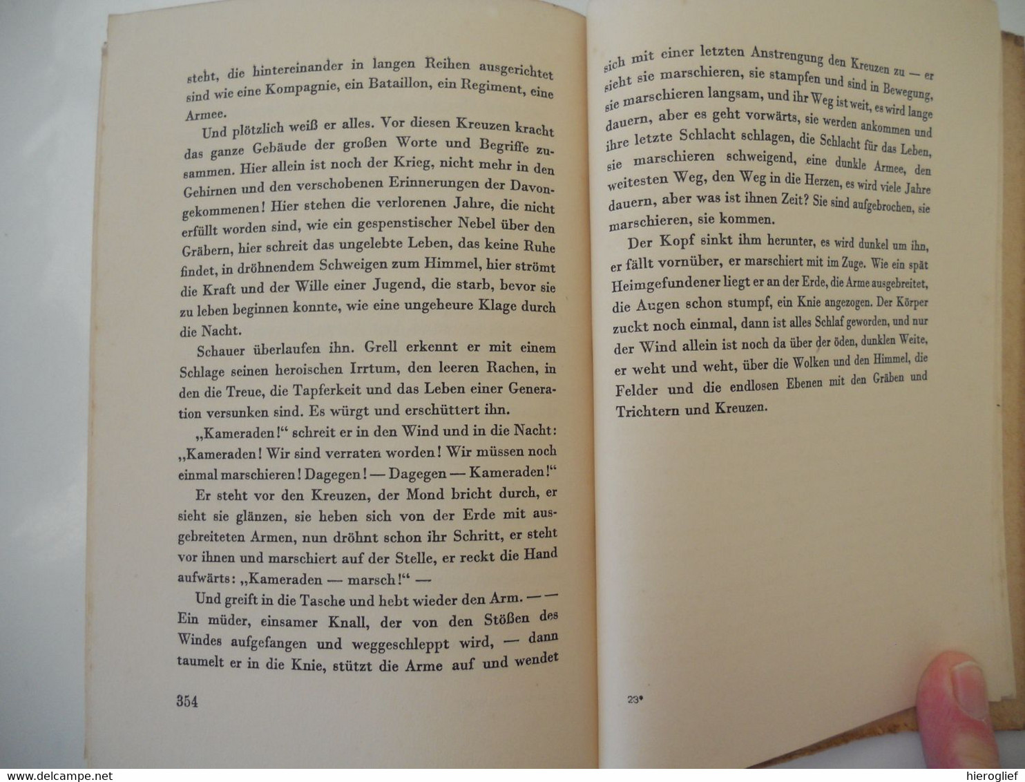 DER WEG ZURÜCK Von Erich Maria Remarque 1931 Berlin Im Propyläen Verlag / ° Osnabrück + Locarno Nazi-regime - Old Books