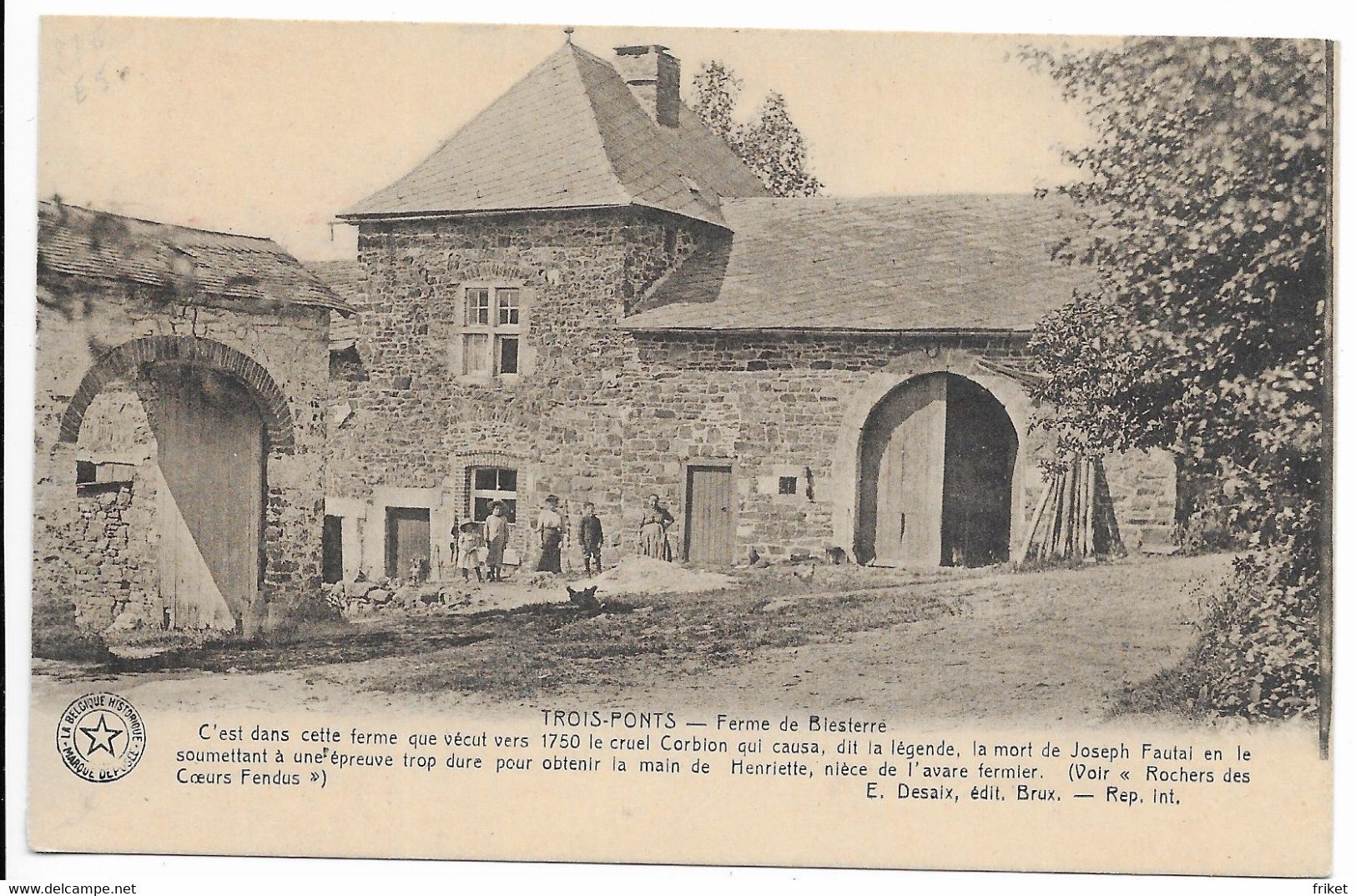 - 751 -   TROIS-PONTS   ,   Ferme De Biesterre - Trois-Ponts