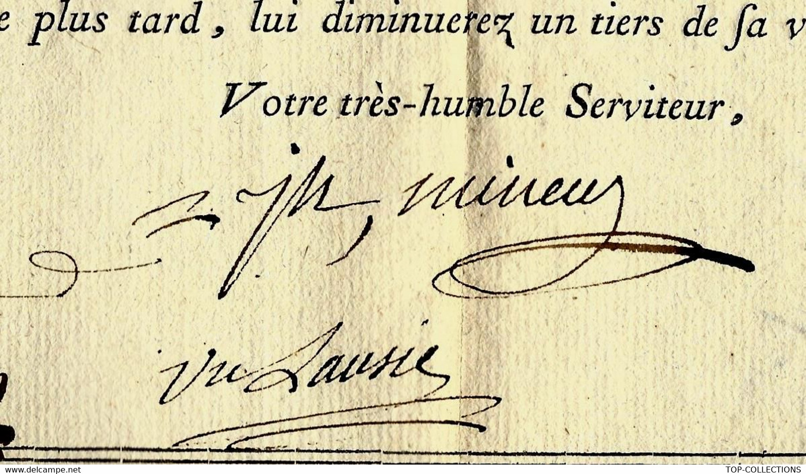1787 GRAND FORMAT RARE LETTRE DE VOITURE ROULAGE VOITURIER Joseph Mineur à Charleville AVEC SIGNATURE B.E.V.SCANS - ... - 1799