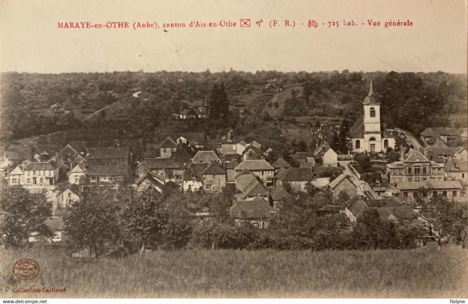 Maraye En Othe - Vue Générale Et Panorama Du Village - Autres & Non Classés