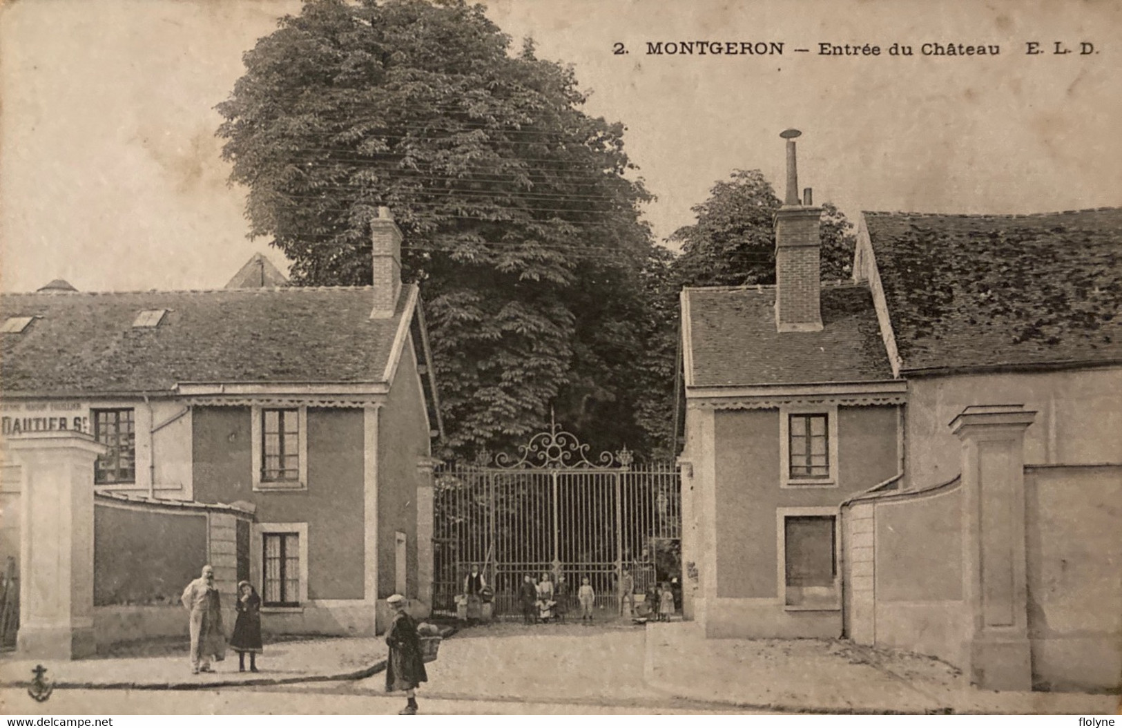 Montgeron - Entrée Du Château - La Grille - Montgeron