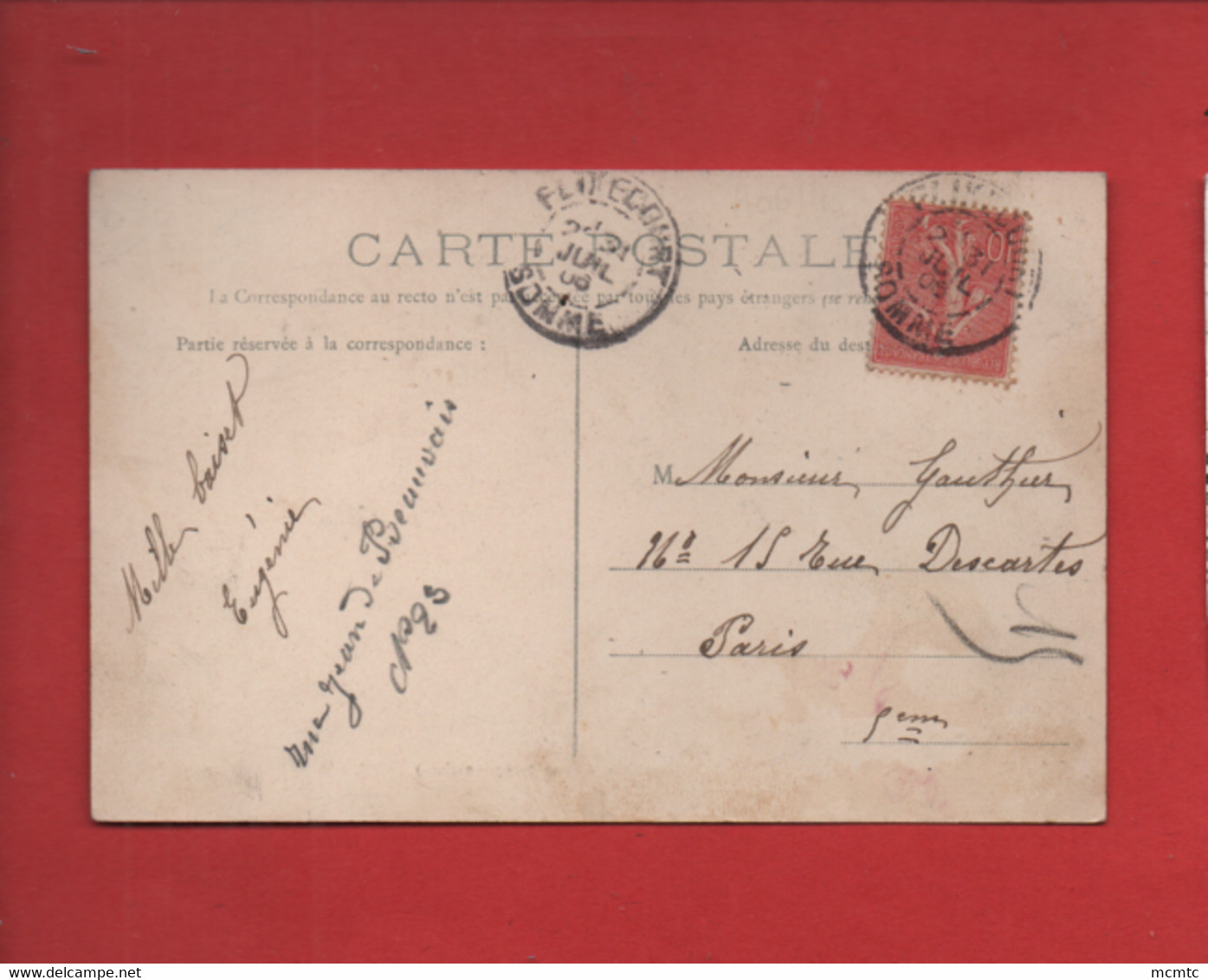 CPA  - Mairie De Flixecourt  -(Somme) - Flixecourt